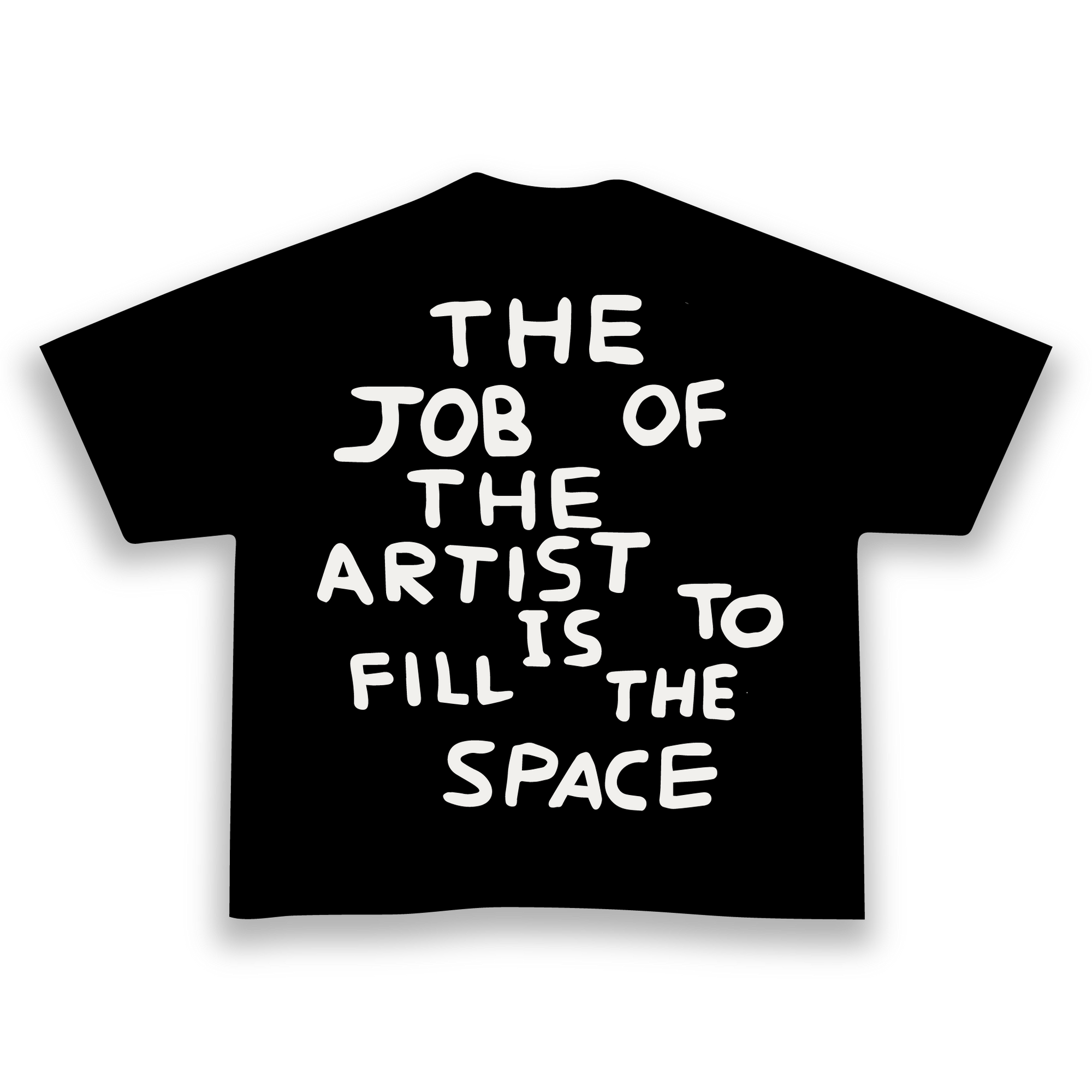 The Space Tee - RED LETTERS