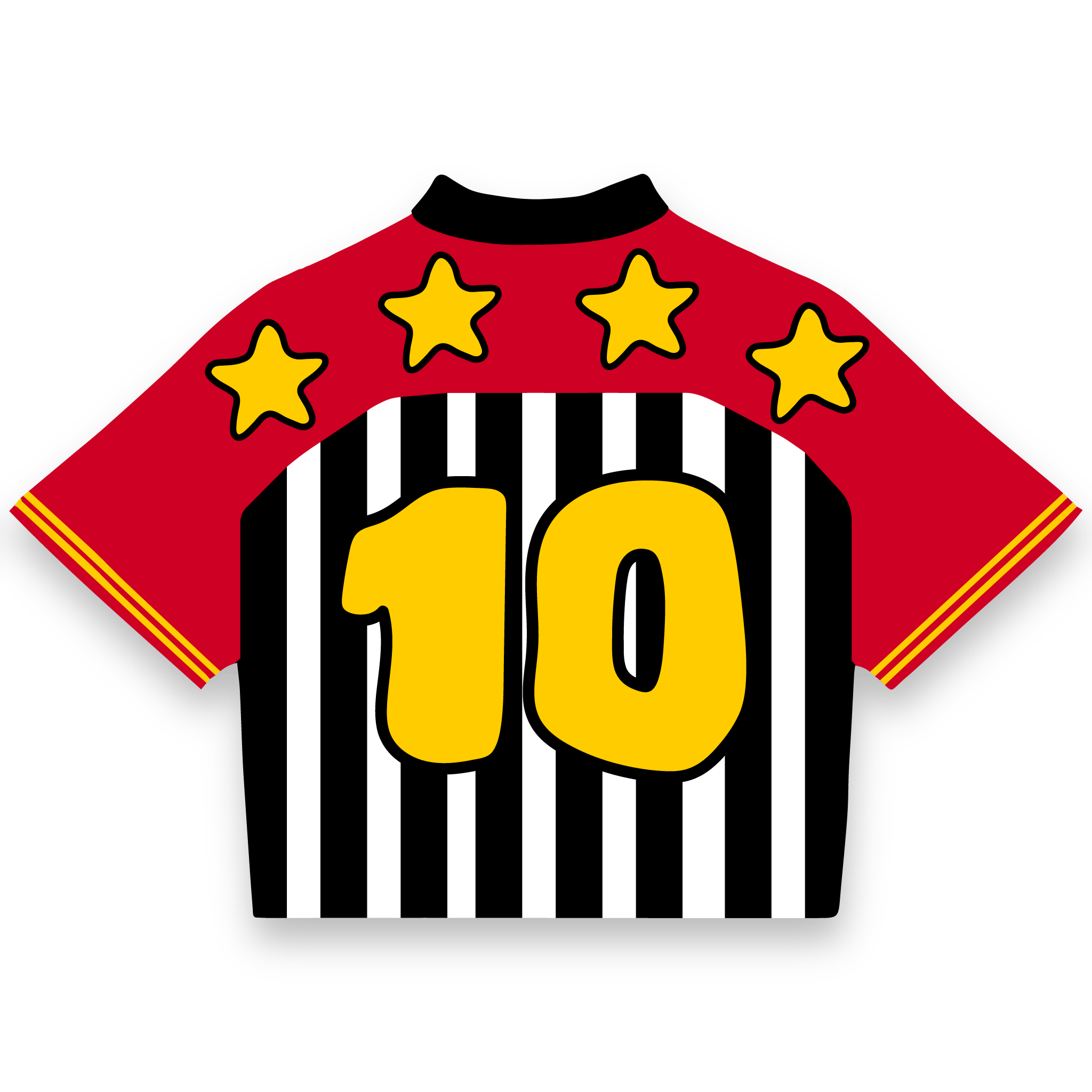 The Ten Home Jersey - RED LETTERS