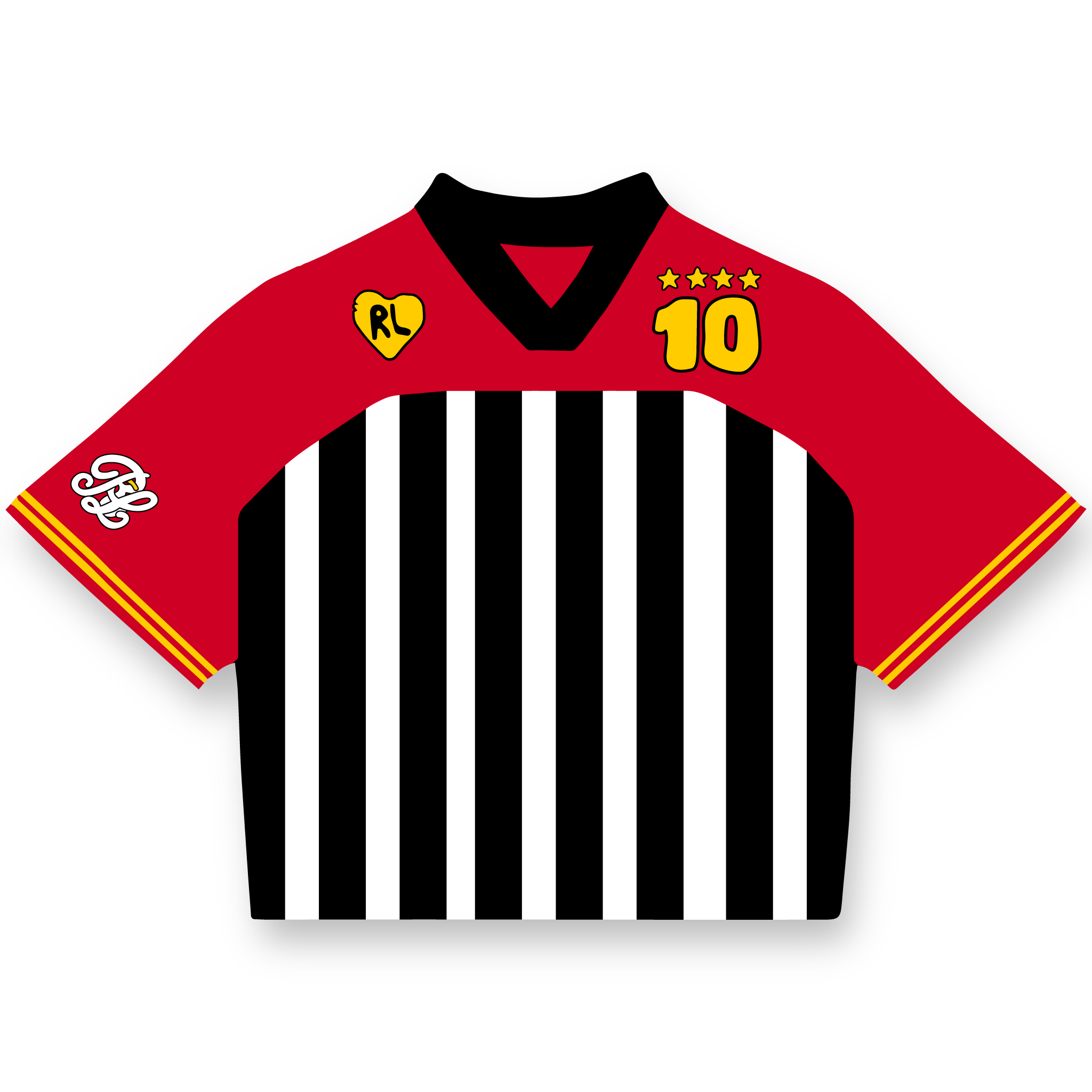 The Ten Home Jersey - RED LETTERS