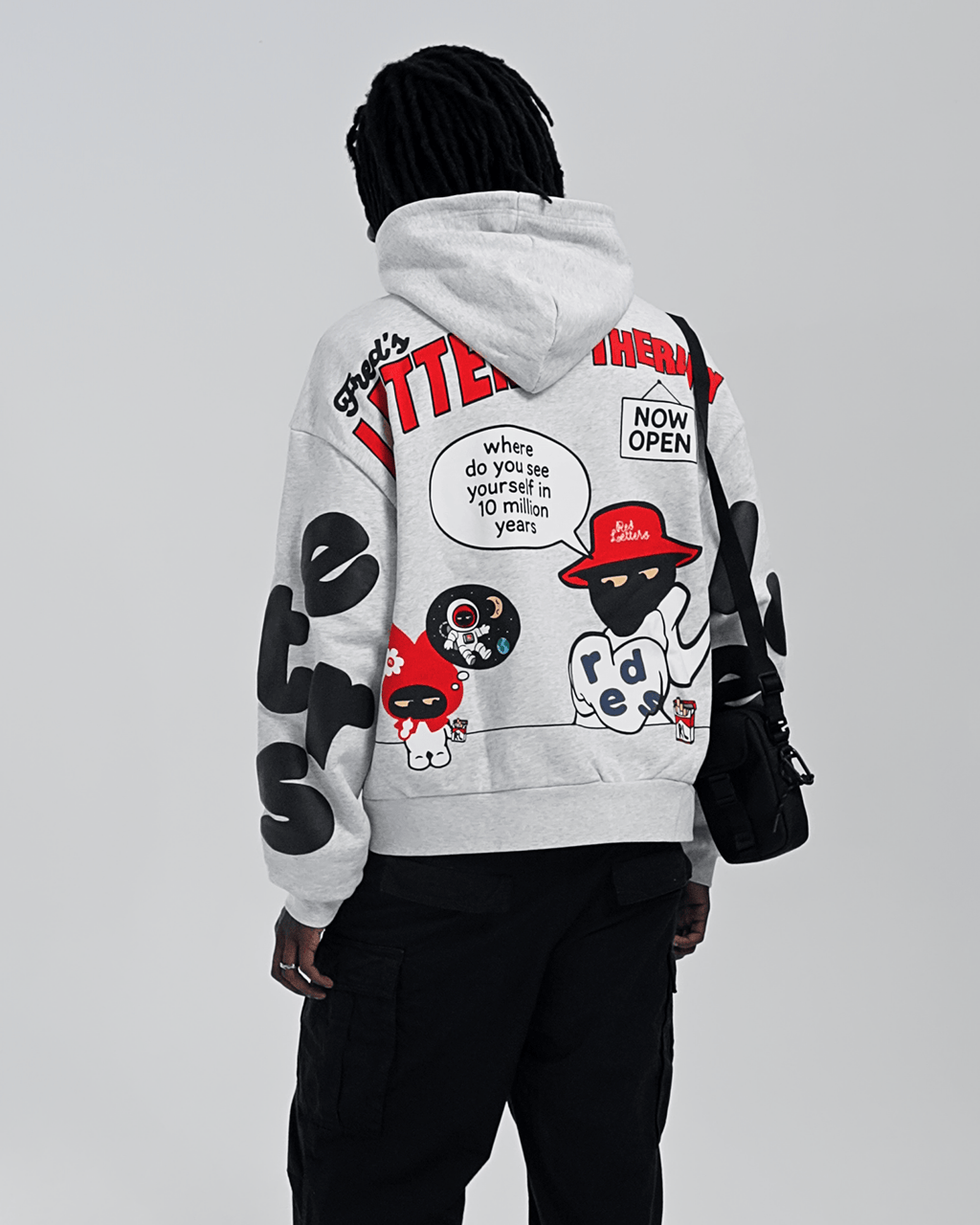 Therapy Scattered Hoodie by Red Letters