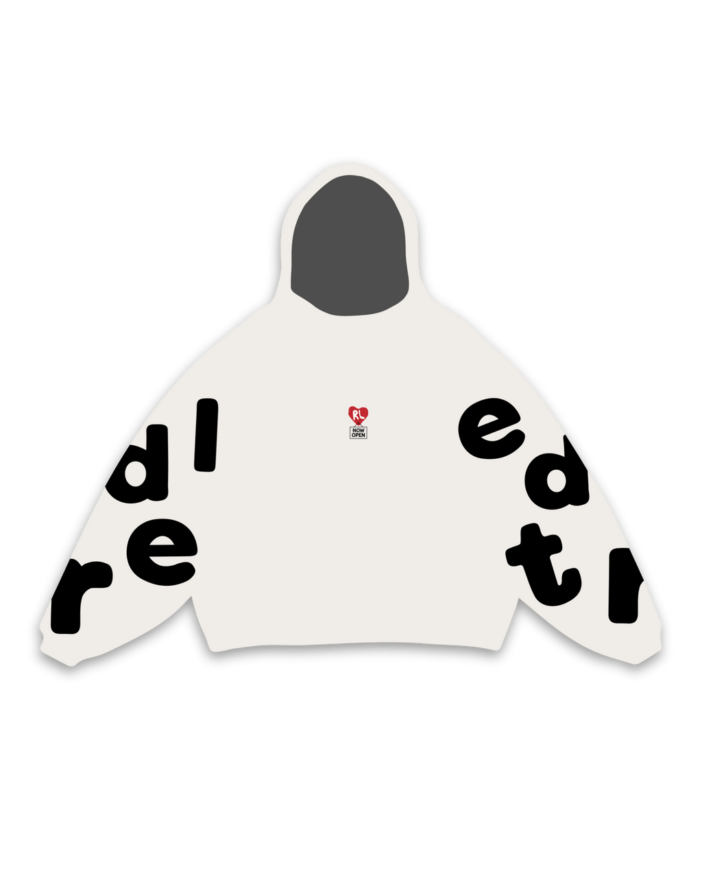 Therapy Scattered Hoodie by Red Letters