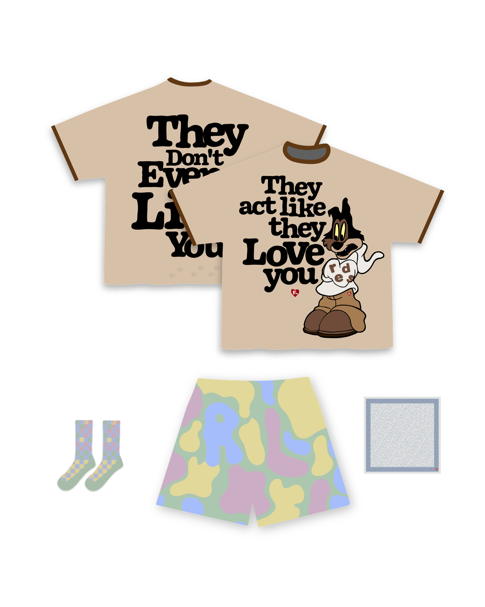 They Love You Full Fit by Red Letters