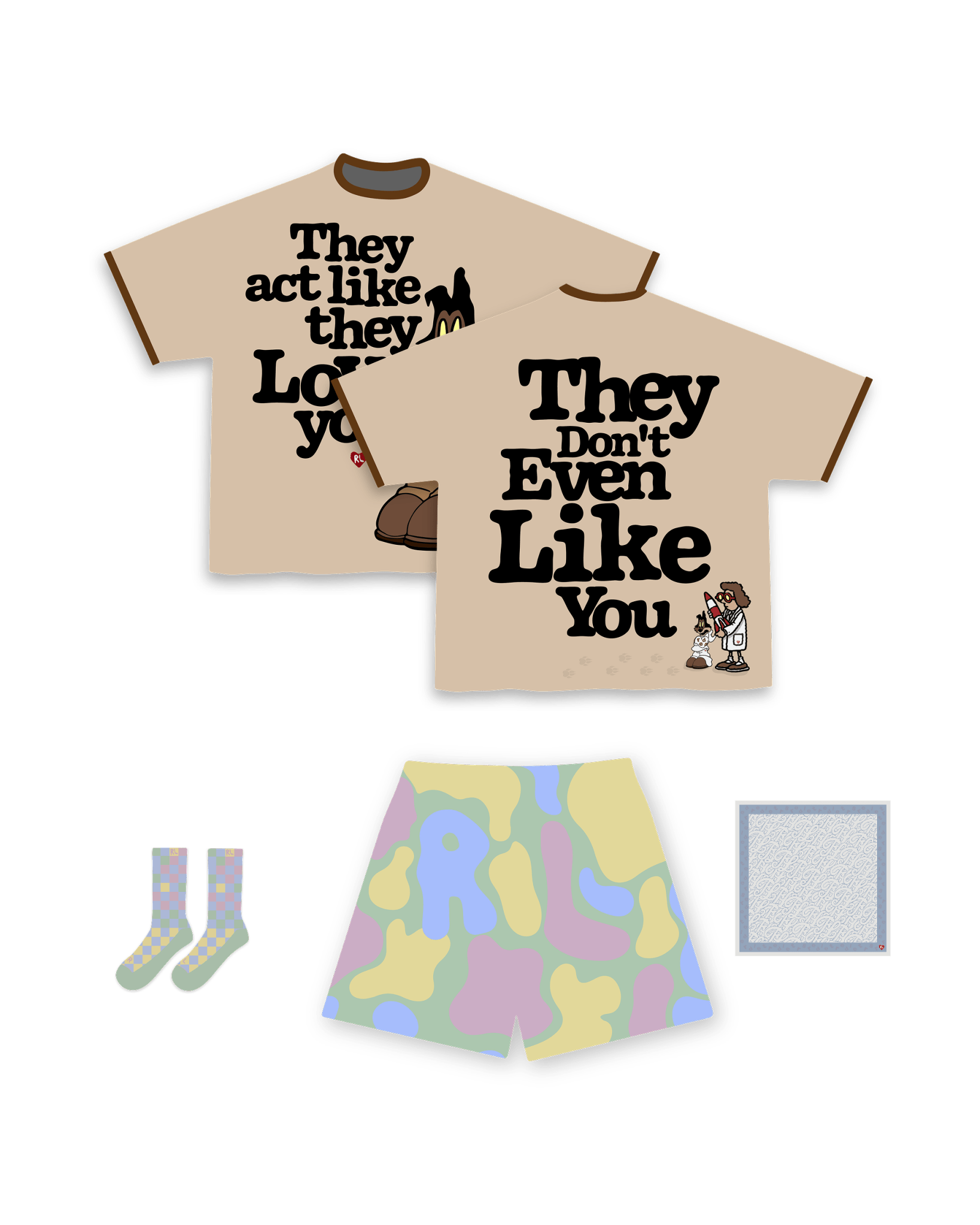 They Love You Full Fit by Red Letters