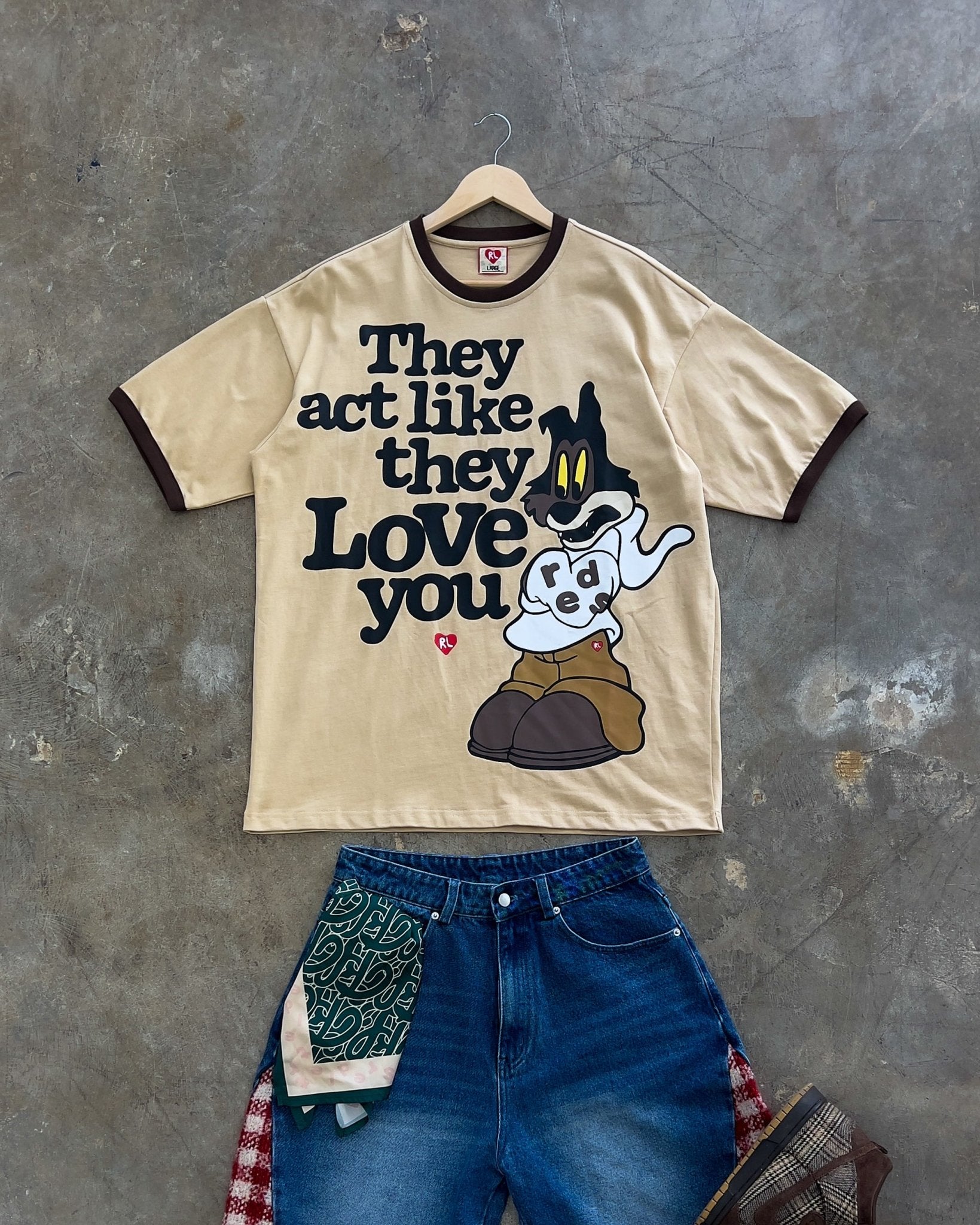 They Love You Tee by Red Letters