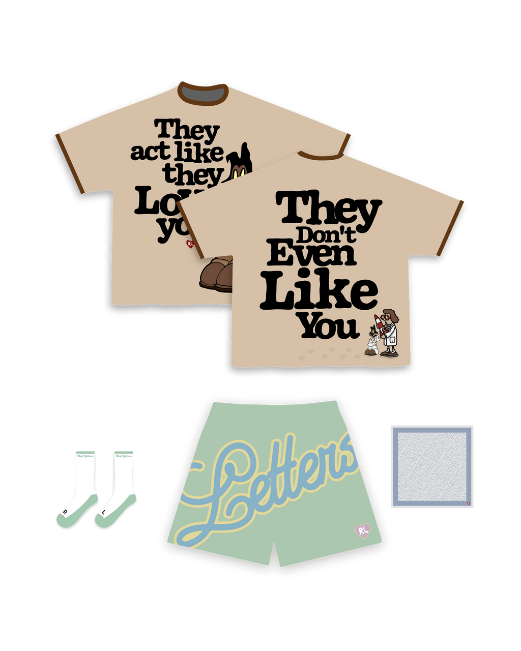 They Love You V4 Full Fit by Red Letters