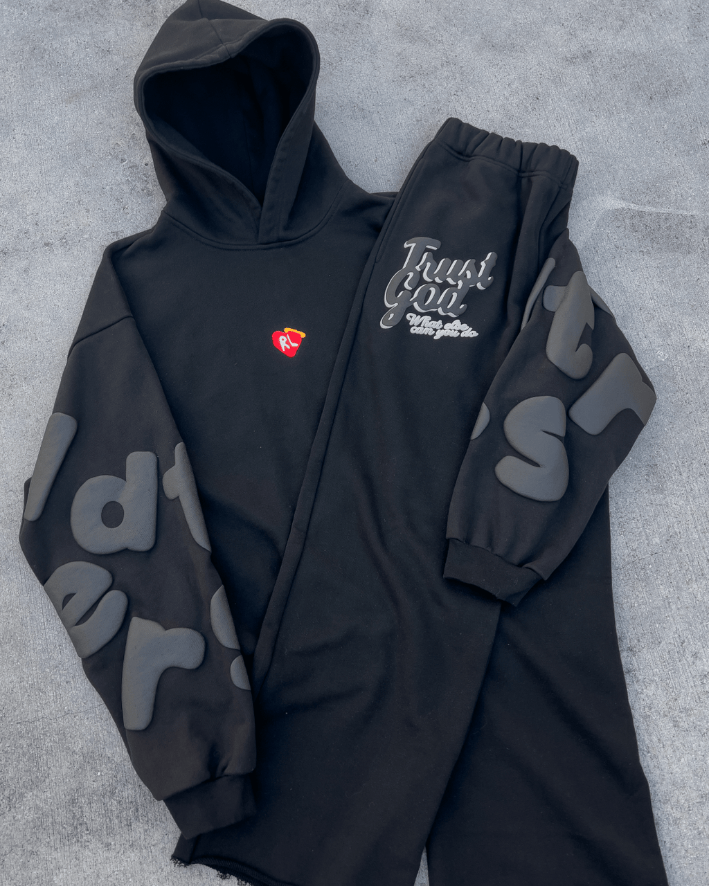 Trust God Pant - Black by Red Letters