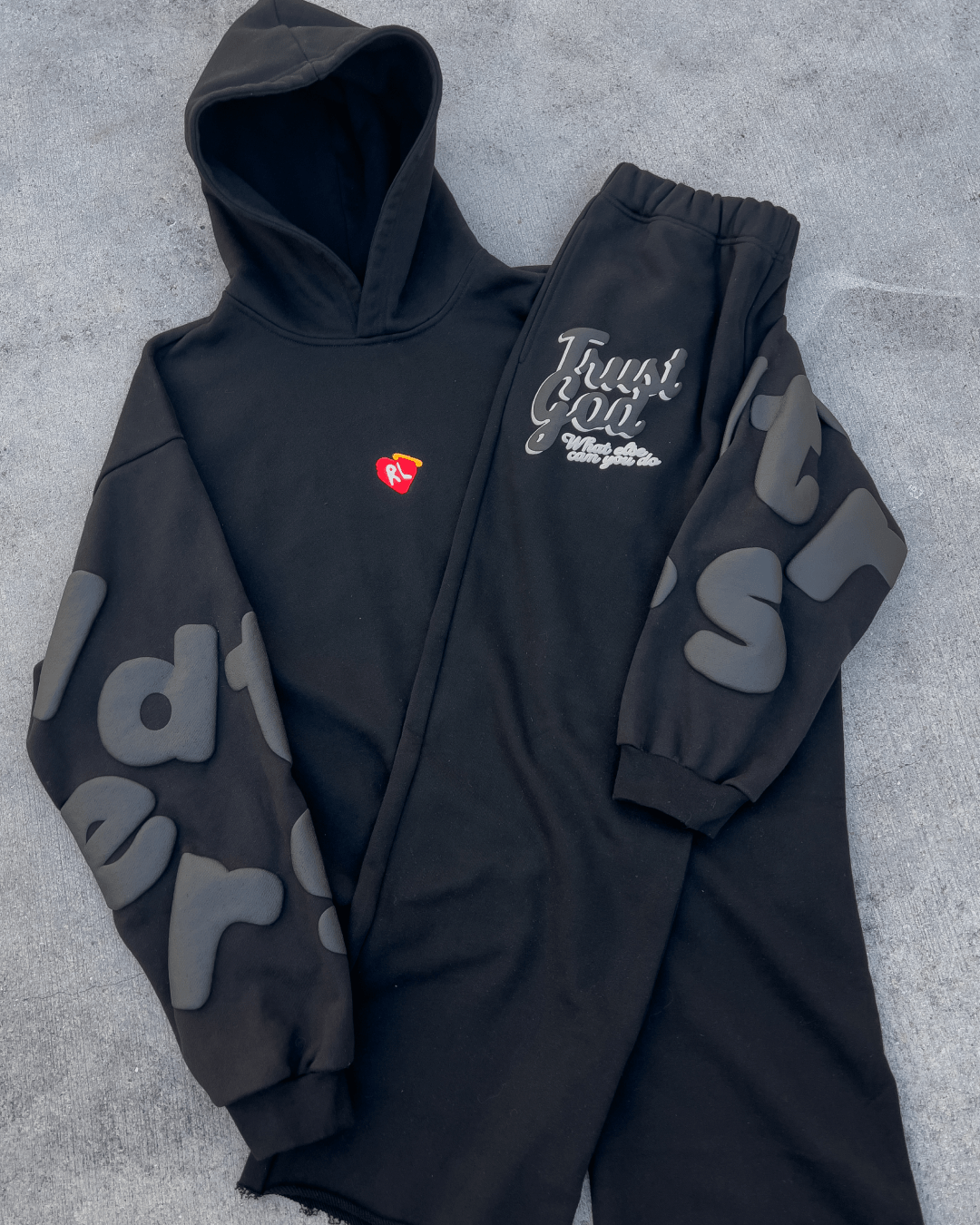 Trust God Pant - Black by Red Letters