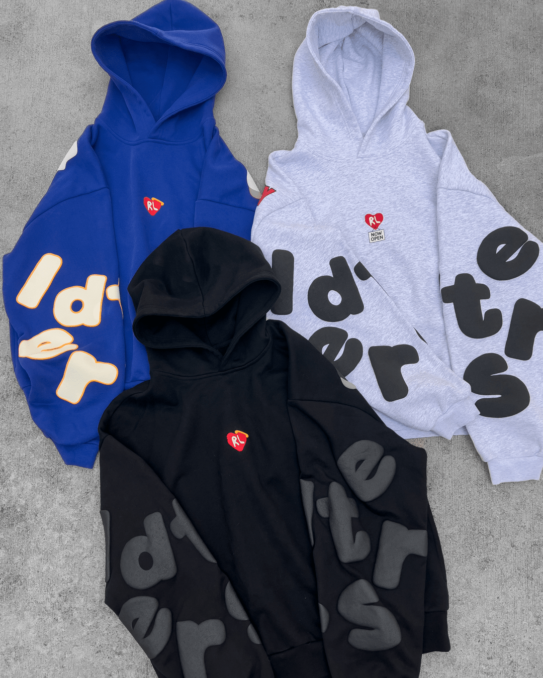 Trust God Scattered Hoodie - Black by Red Letters