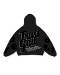 Trust God Scattered Hoodie - Black by Red Letters