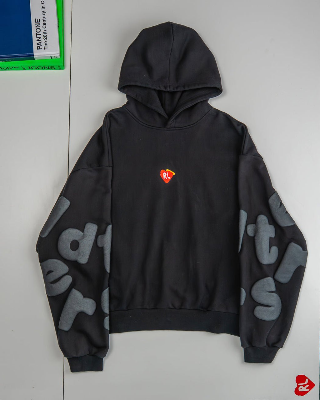 Trust God Scattered Hoodie - Black by Red Letters