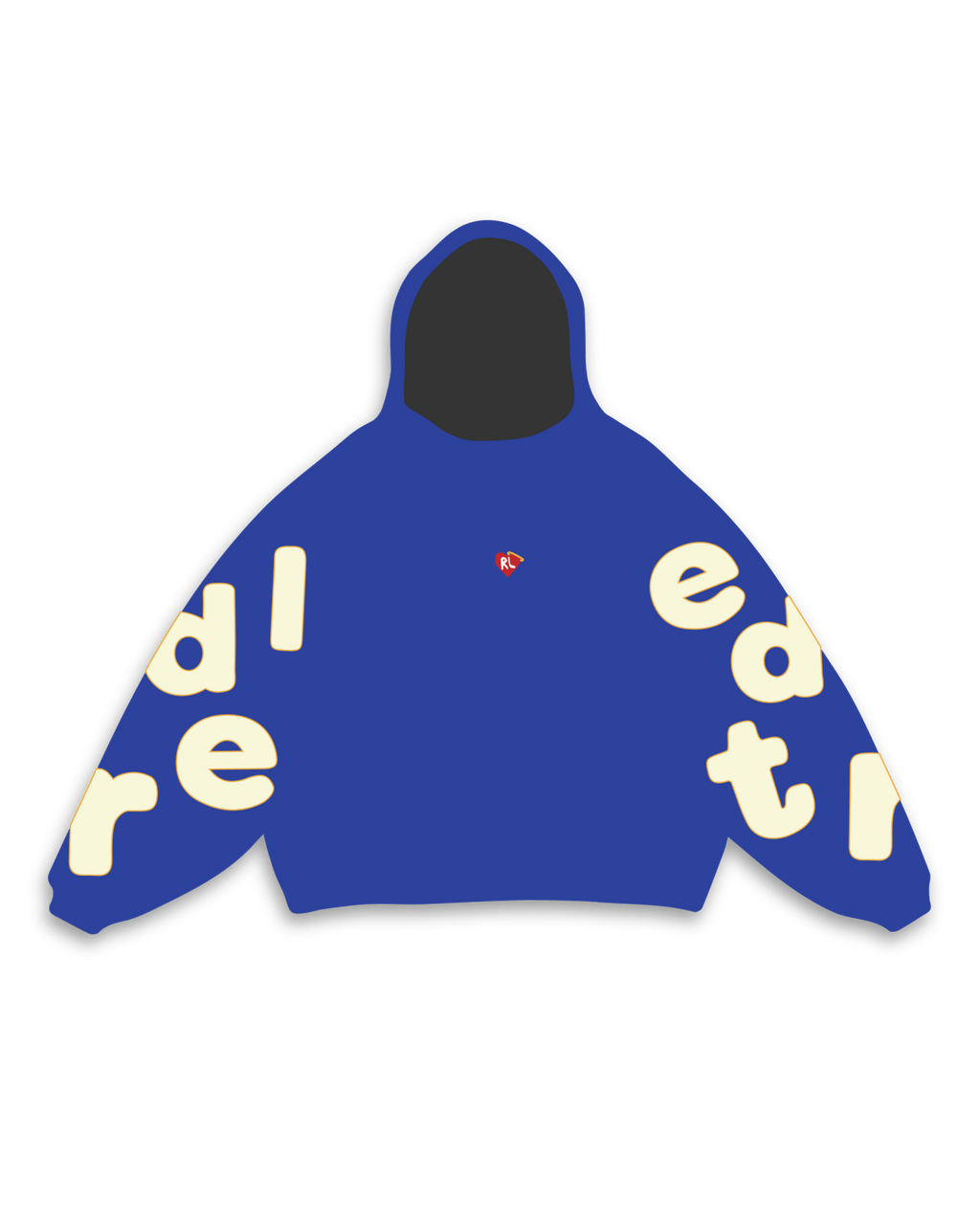 Trust God Scattered Hoodie - Royal by Red Letters