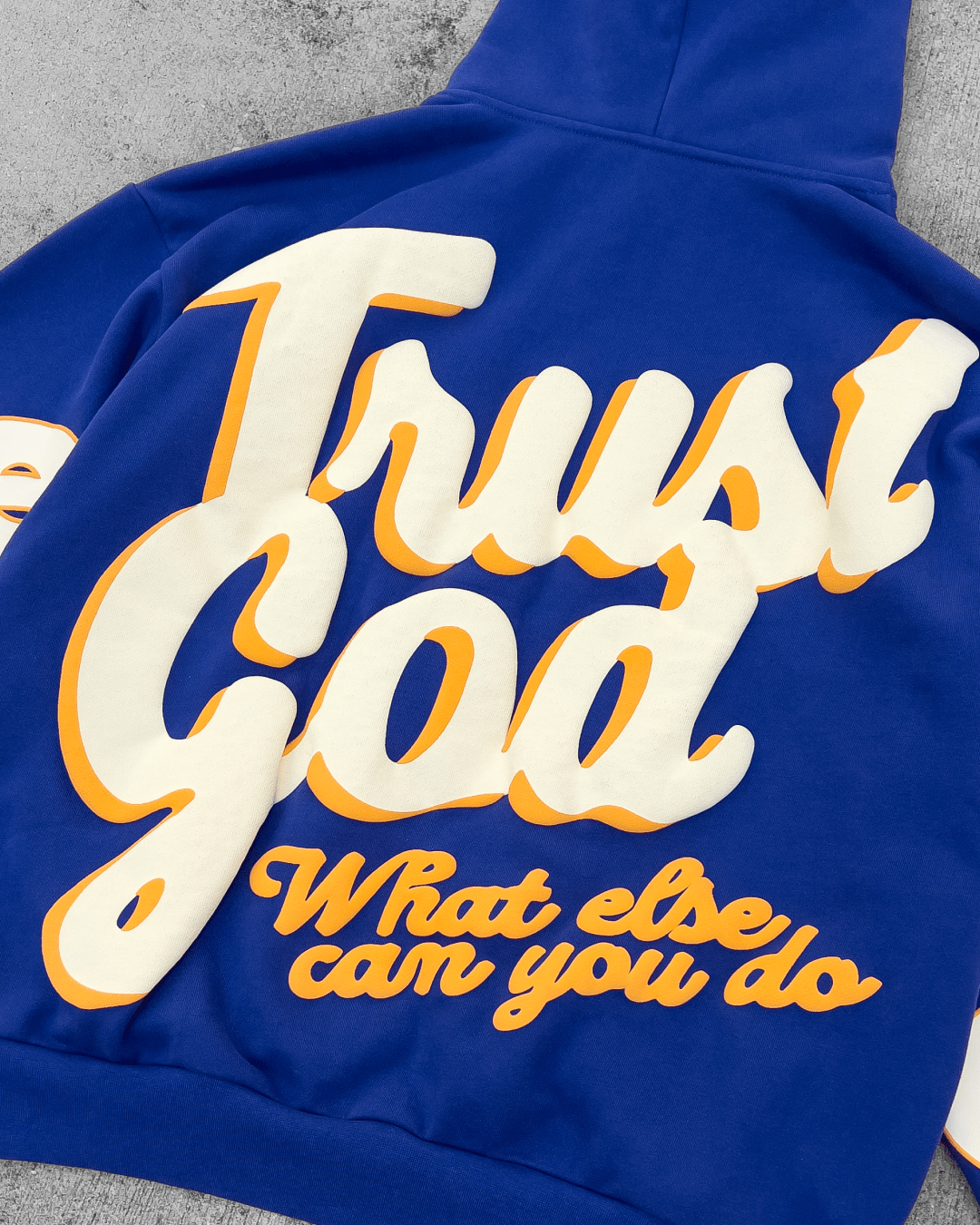 Trust God Scattered Hoodie - Royal by Red Letters