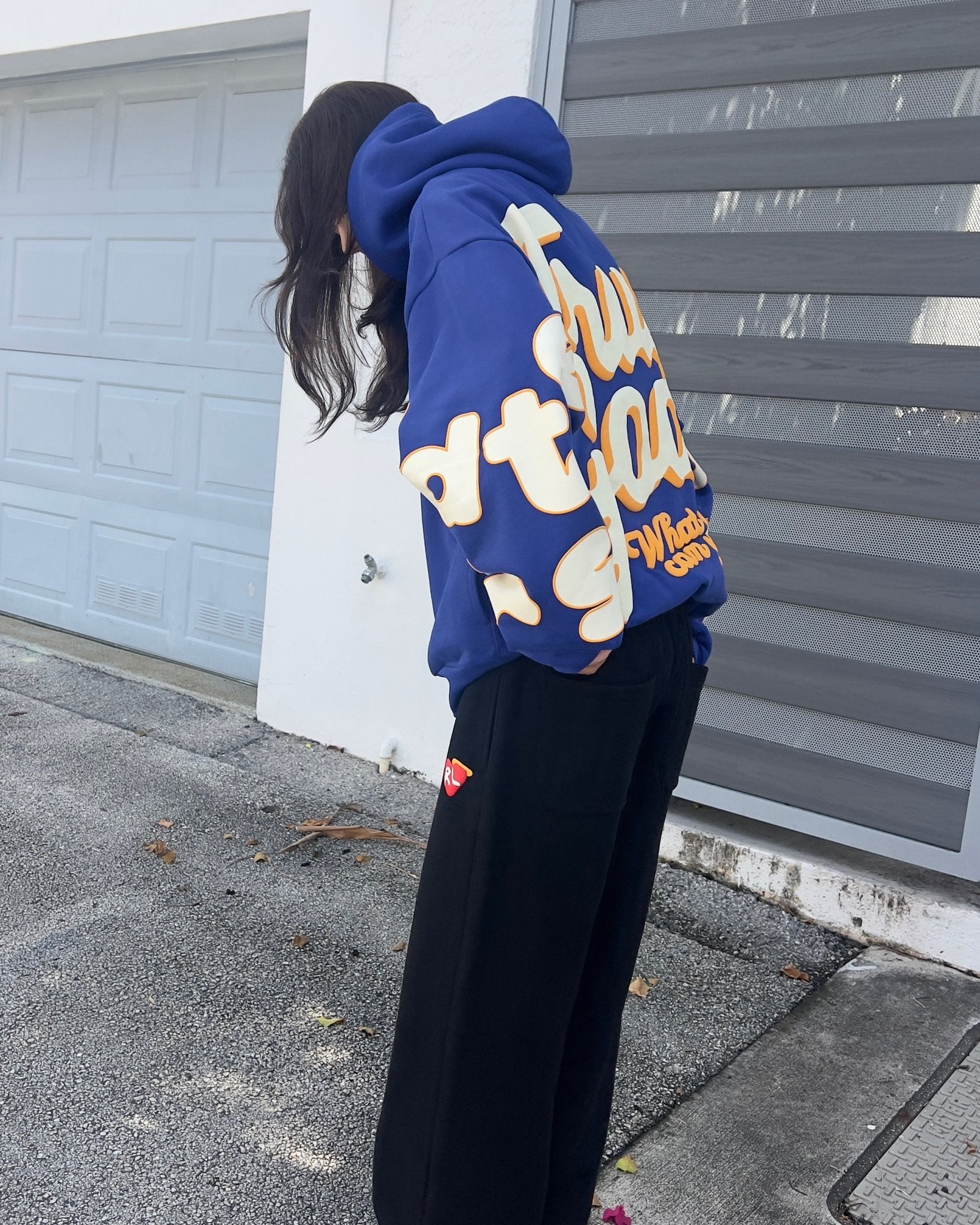 Trust God Scattered Hoodie - Royal by Red Letters
