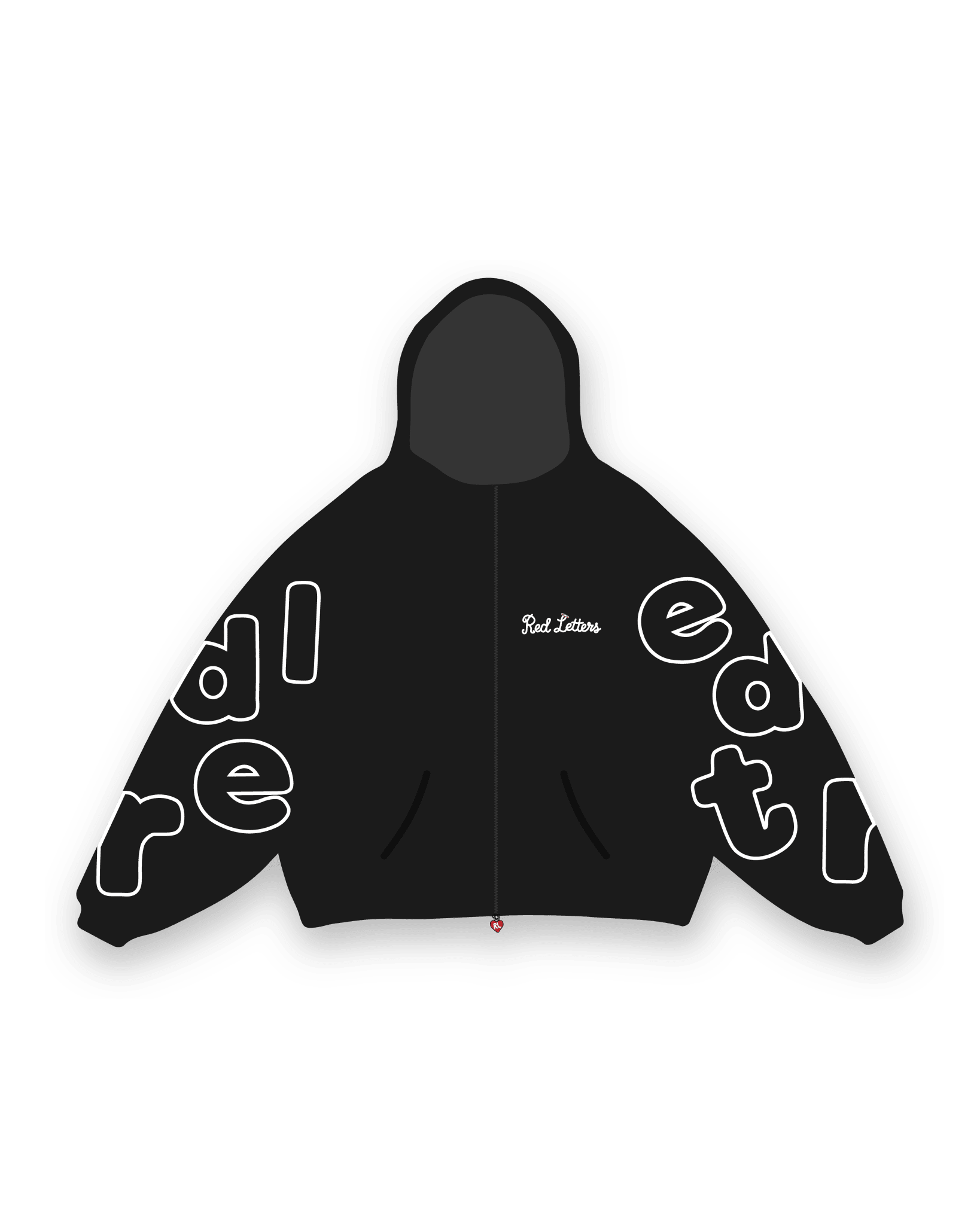 Trust God Scattered Stitch Zip Up by Red Letters