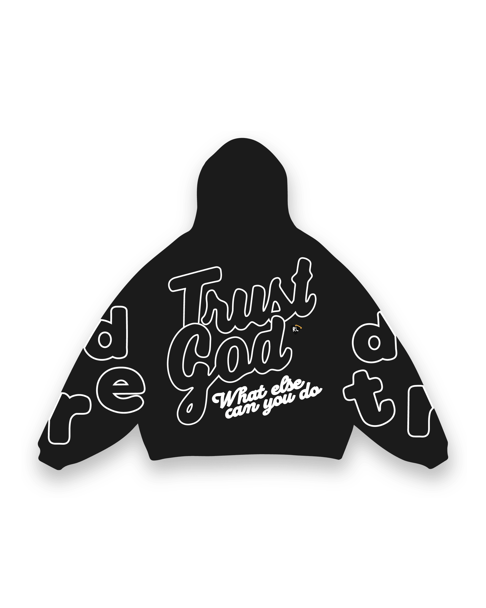 Trust God Scattered Stitch Zip Up by Red Letters