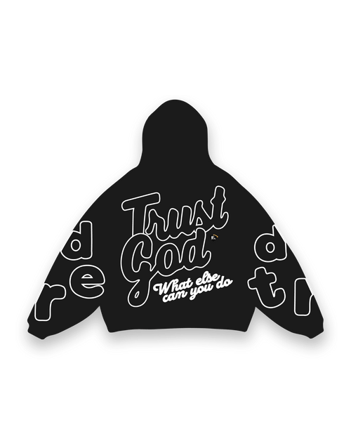 Trust God Scattered Stitch Zip Up by Red Letters