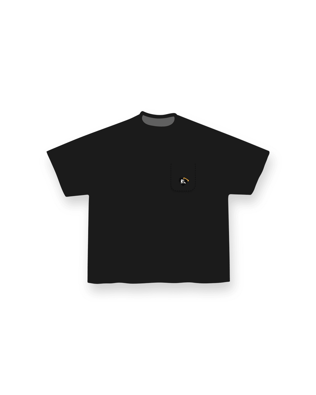 Trust God Tee - Black - Red Letters