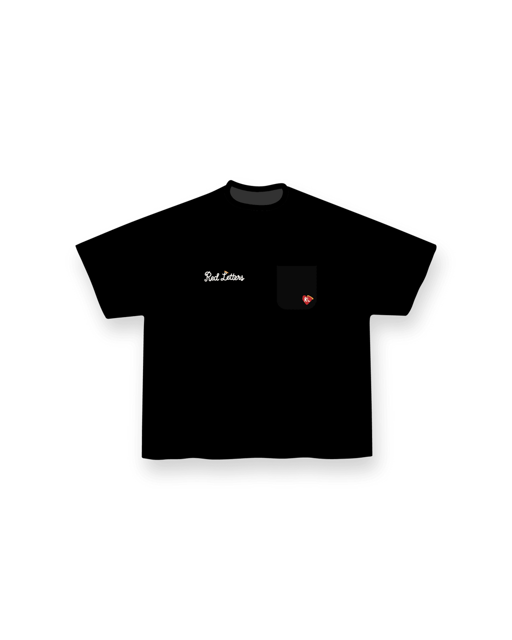 Trust God Tee - Black - Red Letters