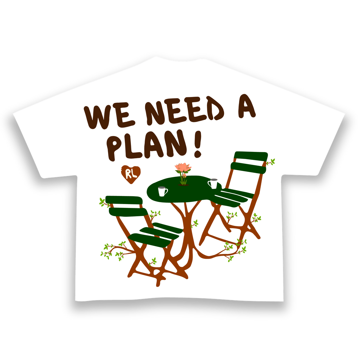 We Need A Plan Tee - RED LETTERS