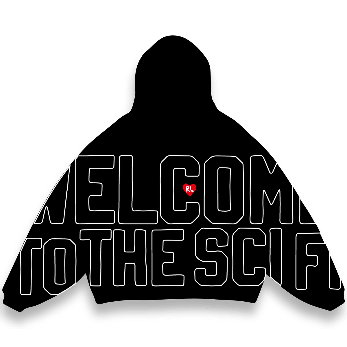 Welcome To The Sci Fi Hoodie by Red Letters