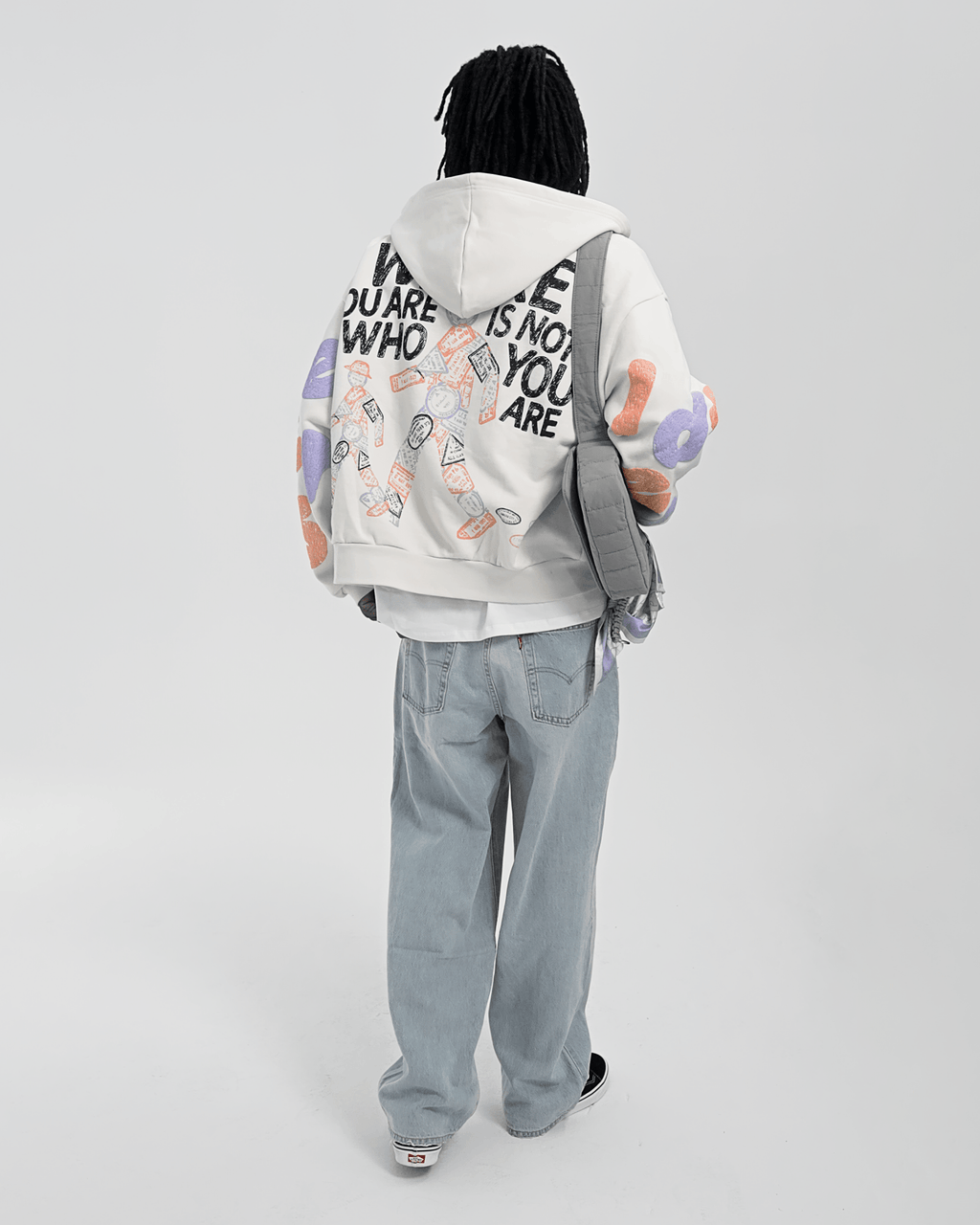 Where U Are Scattered Zip Up by Red Letters