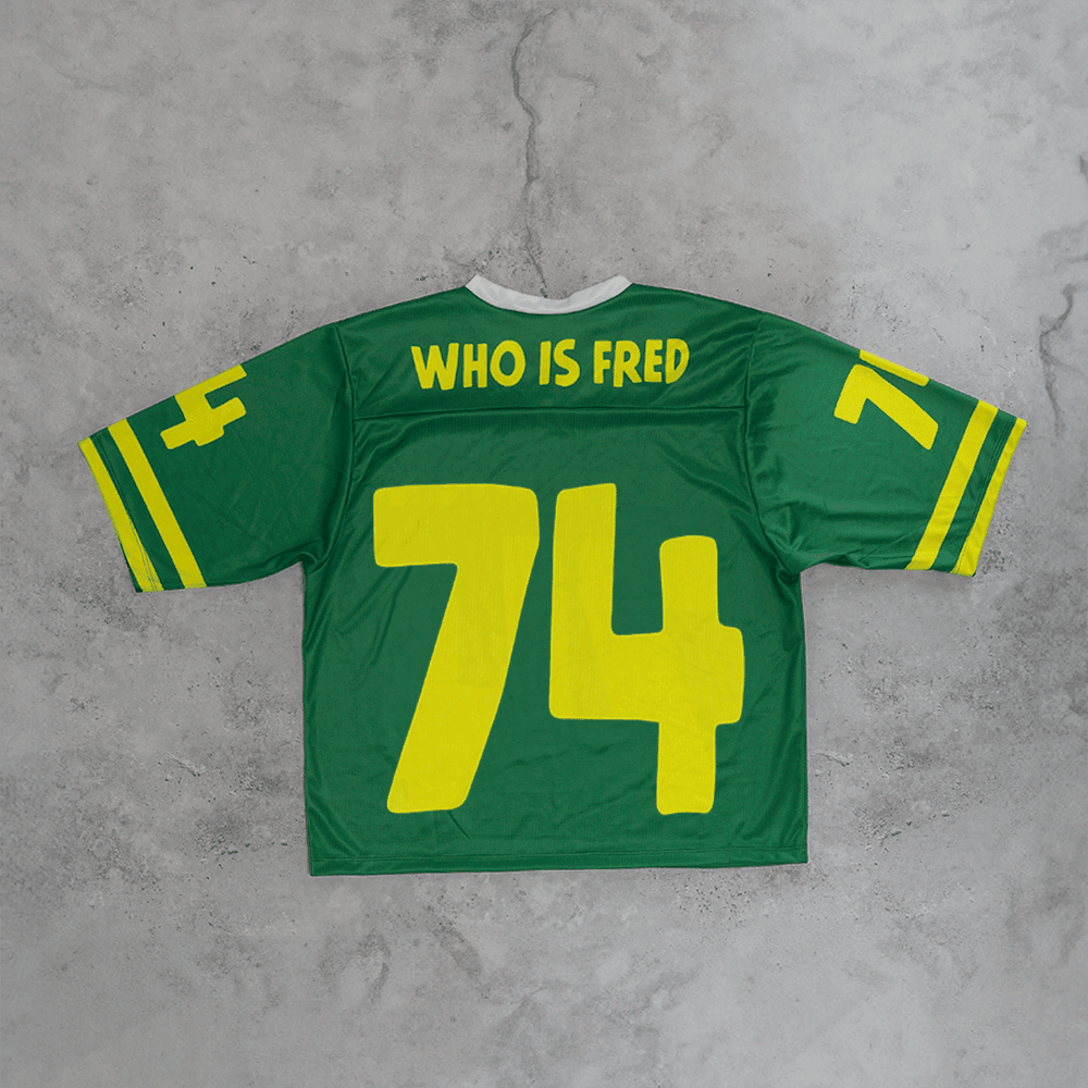 Who is Fred Jersey by Red Letters