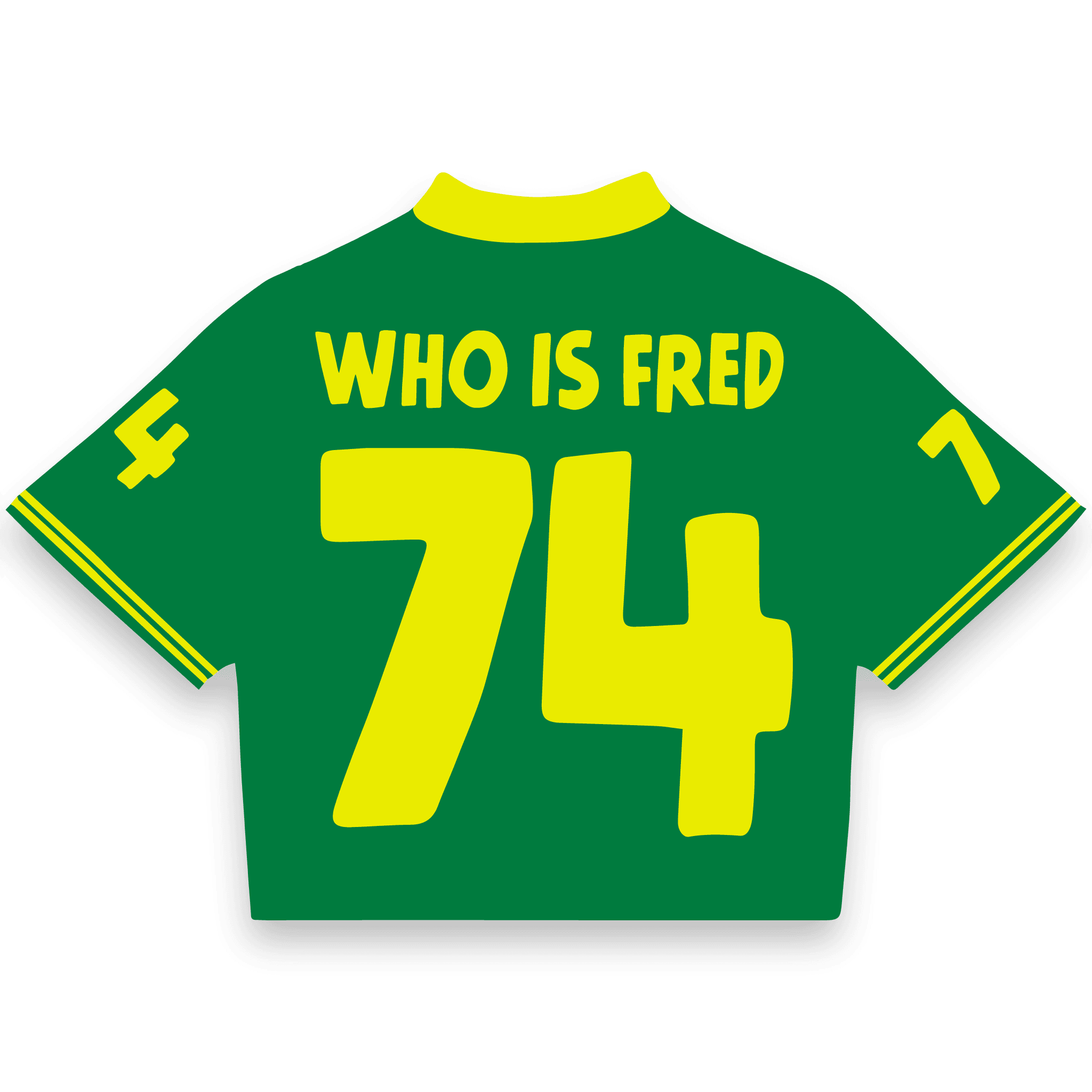 Who is Fred Jersey by Red Letters