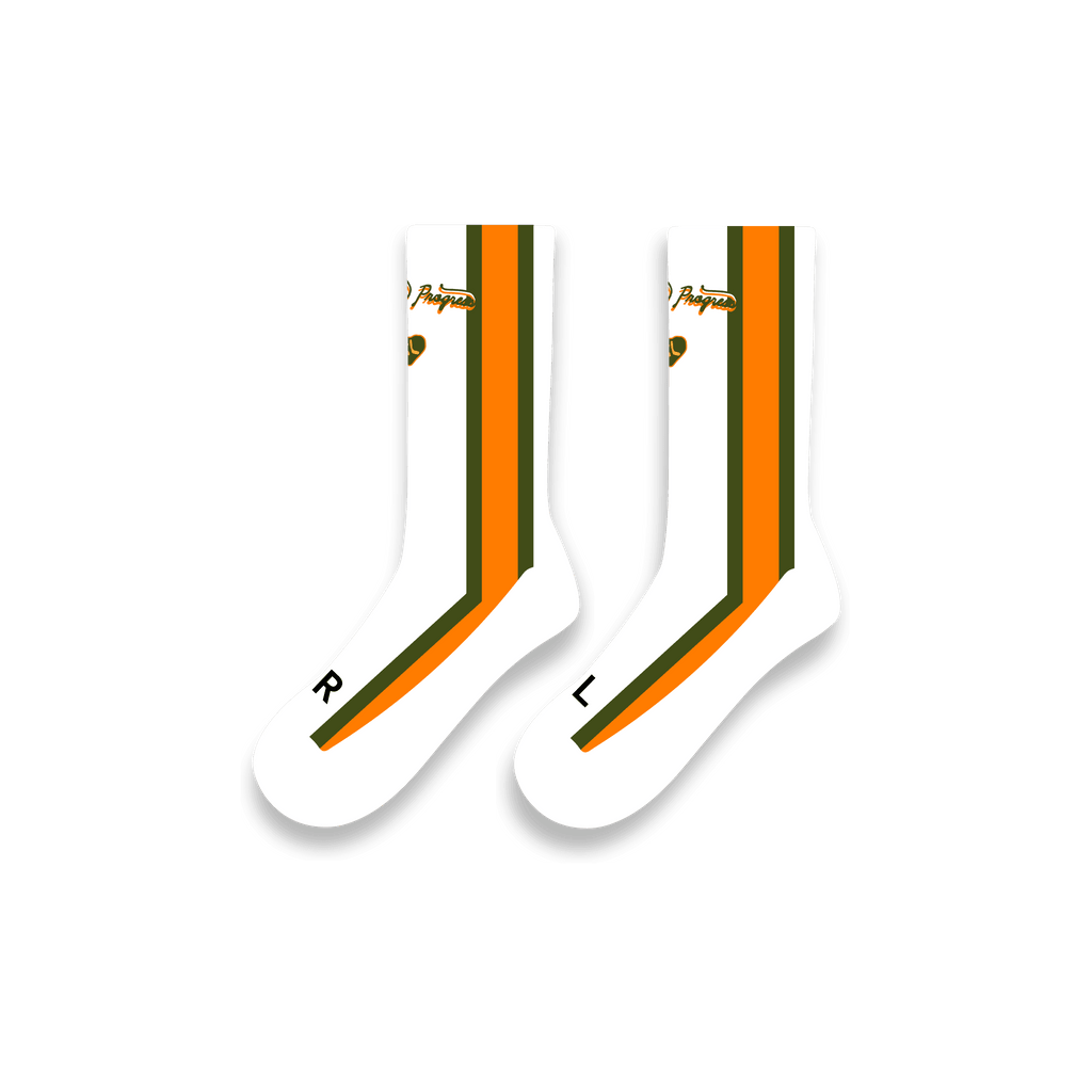 Work Socks - Red Letters