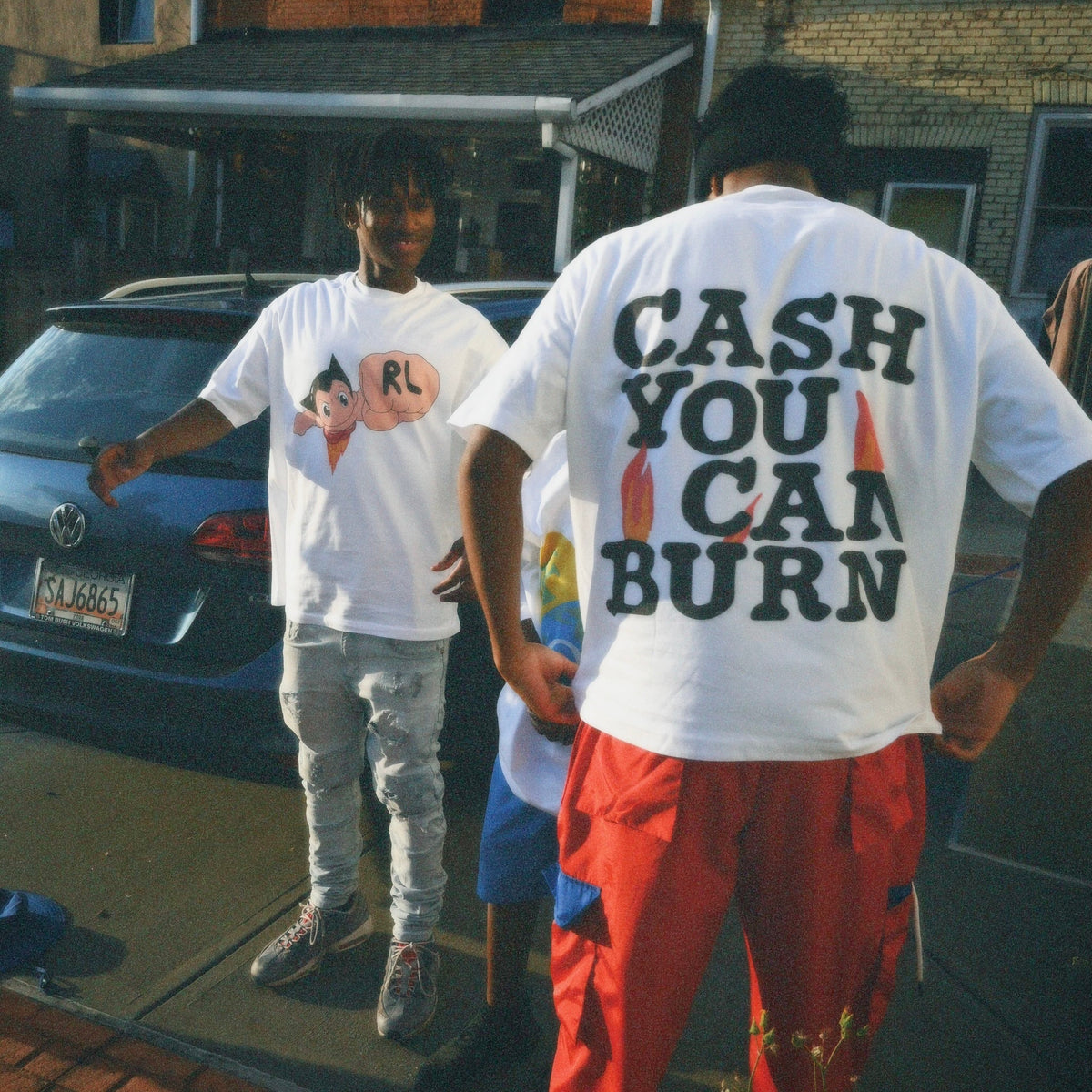 Cash You Can Burn Tee - RED LETTERS