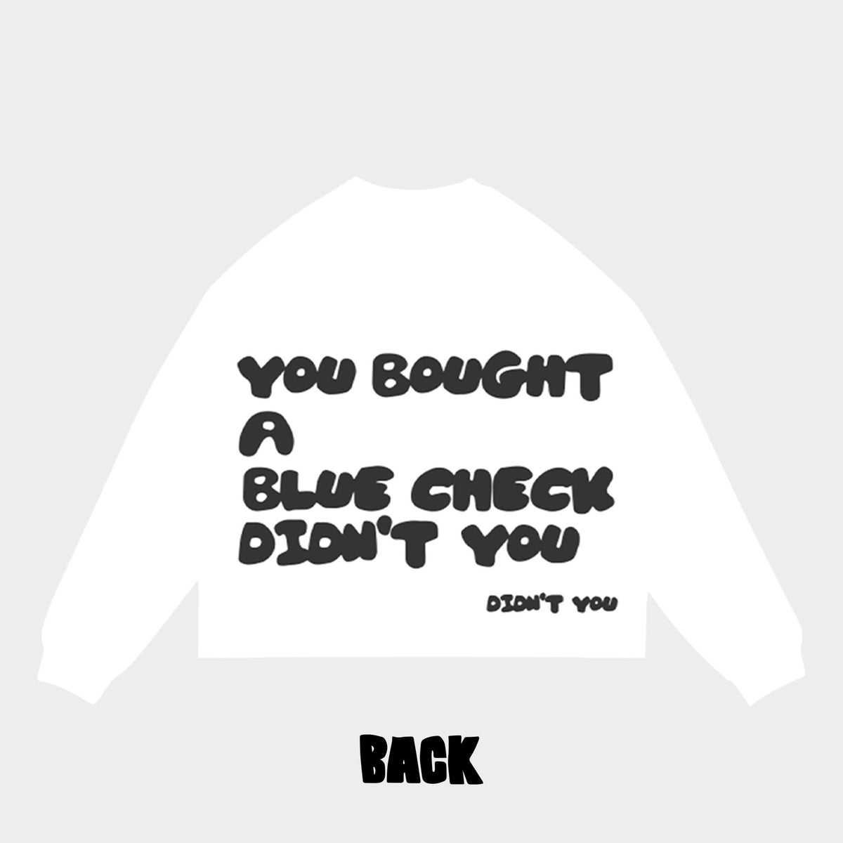 Didn&#39;t You L/S Tee - RED LETTERS
