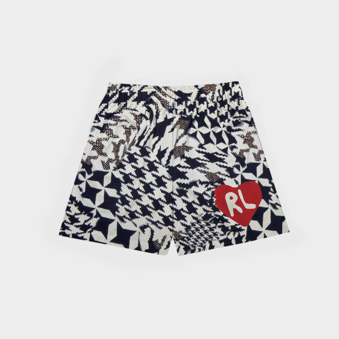 Ghutra Mesh Shorts - RED LETTERS