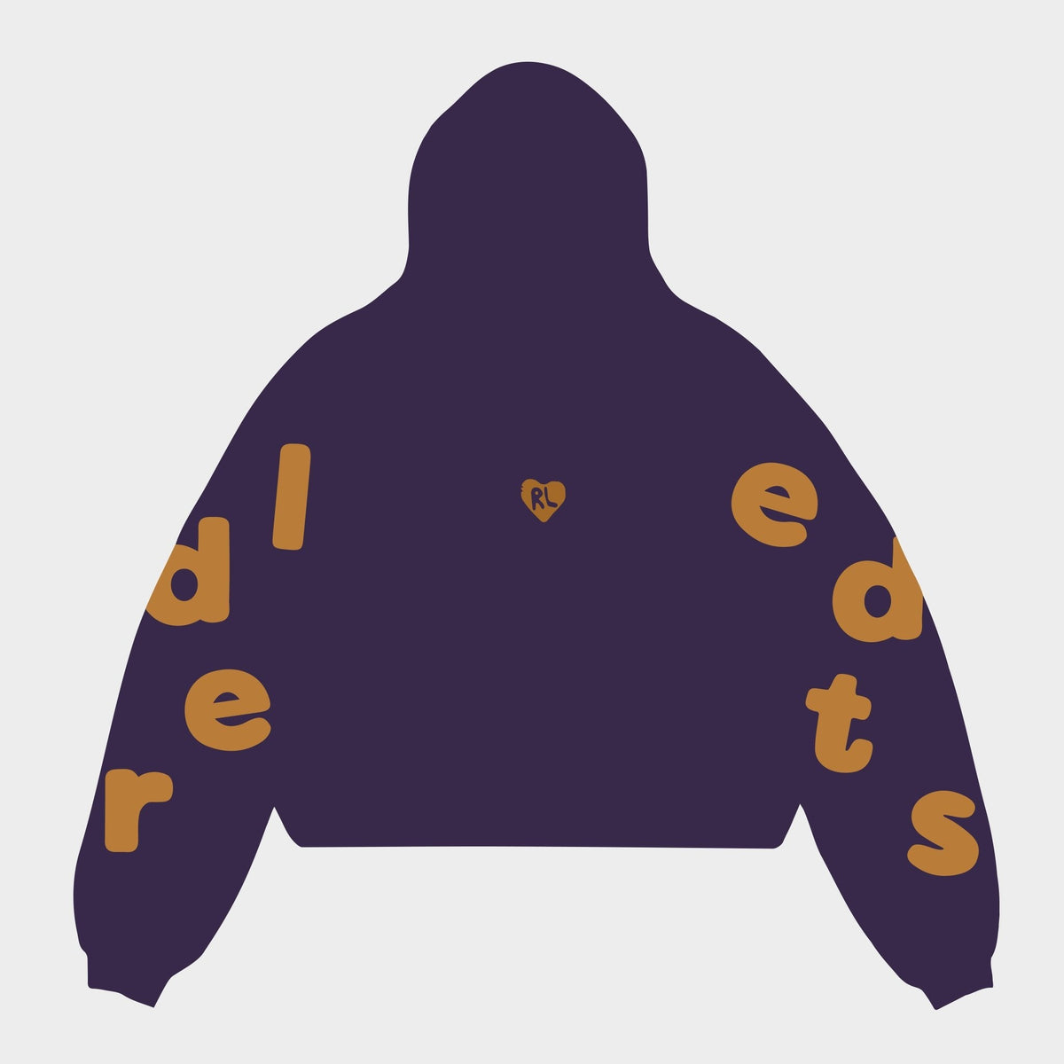 Hand-Dyed Scattered Hoodie - Violet - RED LETTERS