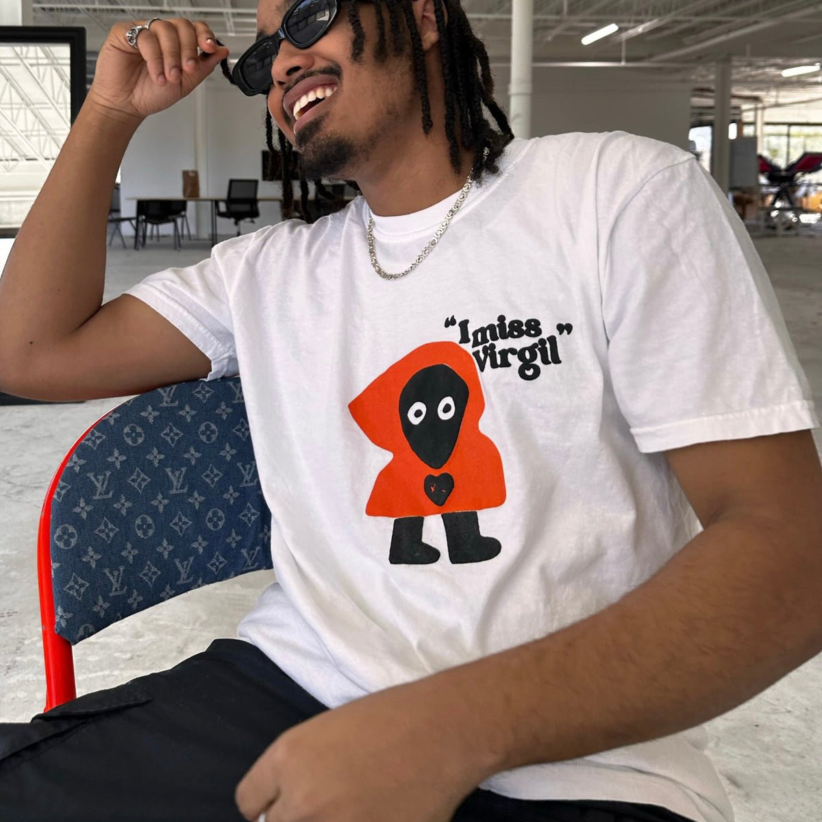I Miss Virgil Tee - RED LETTERS