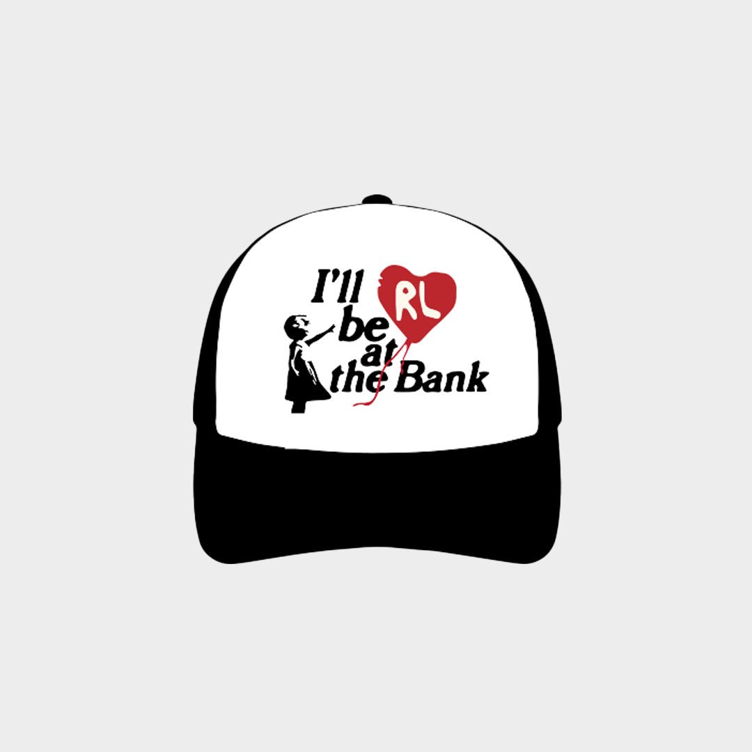 I&#39;ll Be At The Bank Mesh Hat - RED LETTERS