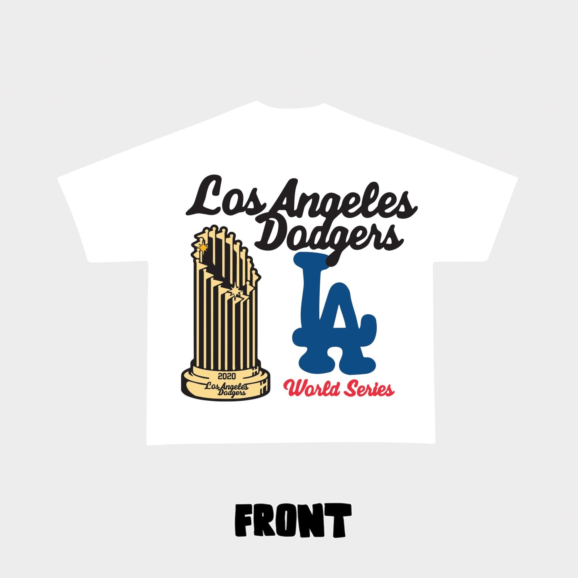 LA World Champs Tee - RED LETTERS