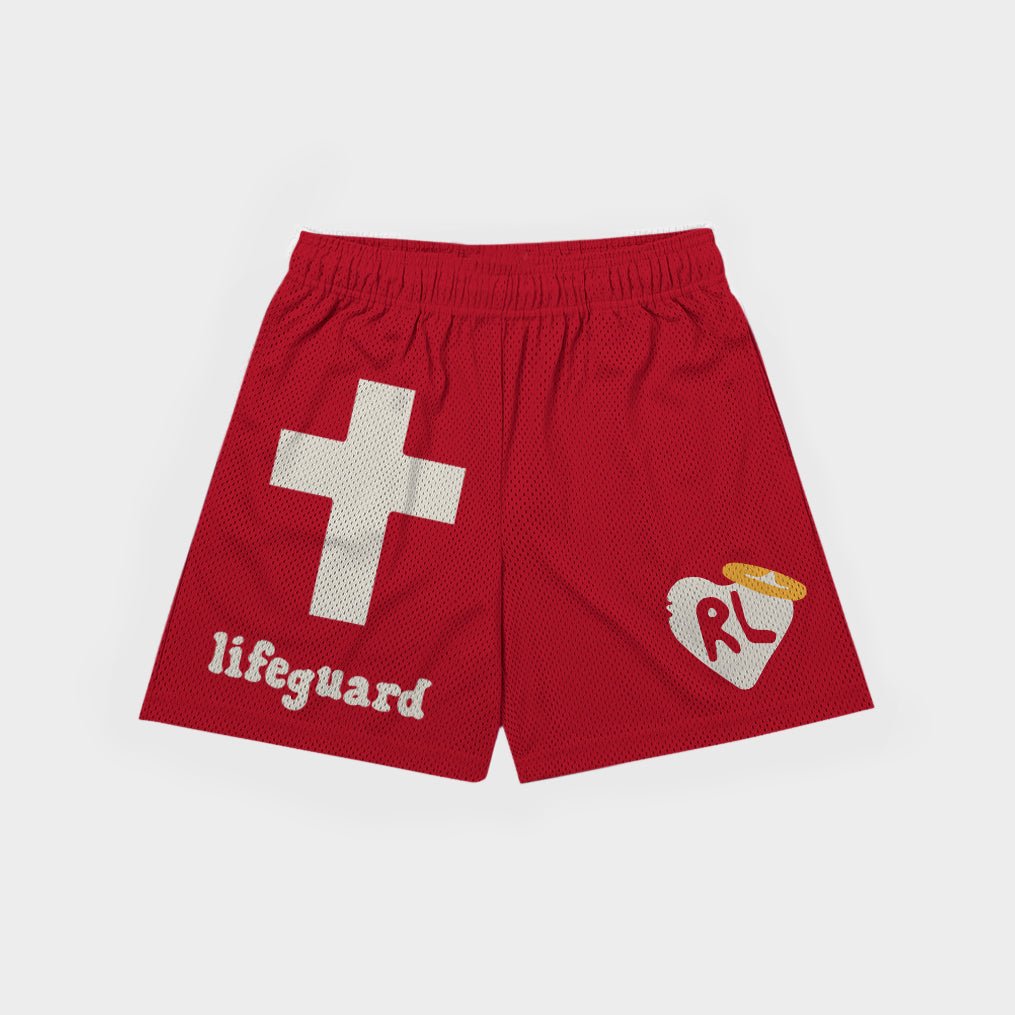 Lifeguard Shorts - RED LETTERS