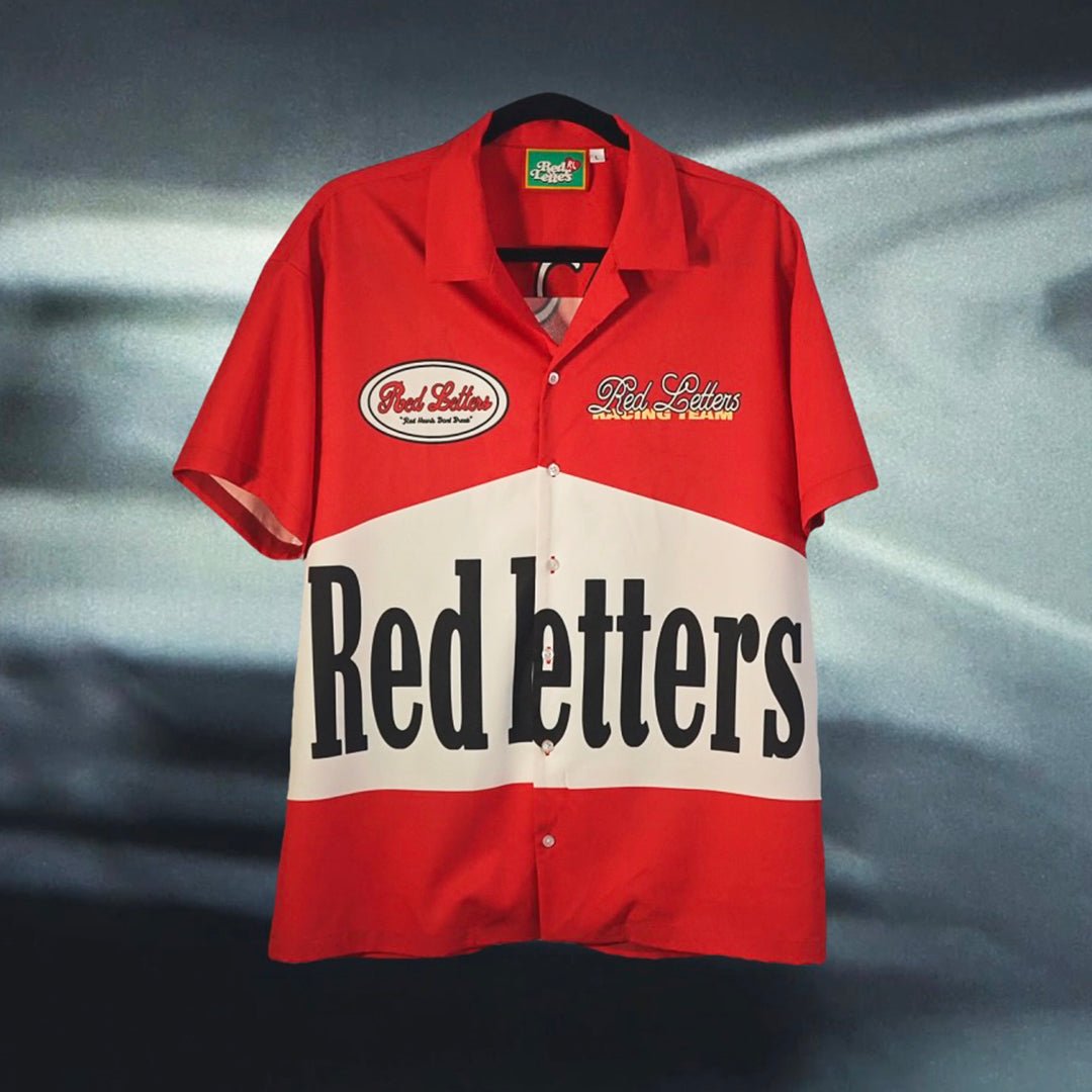 MaRLboro Racing Shirt - Red - RED LETTERS