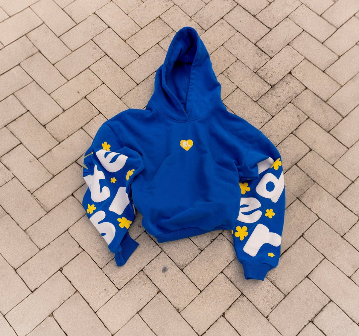 &quot;Not IKEA&quot; Scattered Hoodie - RED LETTERS
