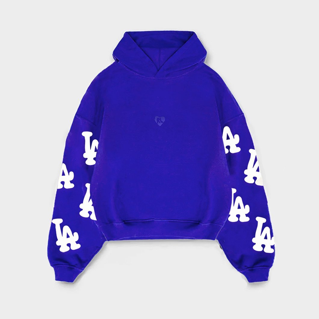 &quot;Not LA&quot; Scattered Hoodie - RED LETTERS