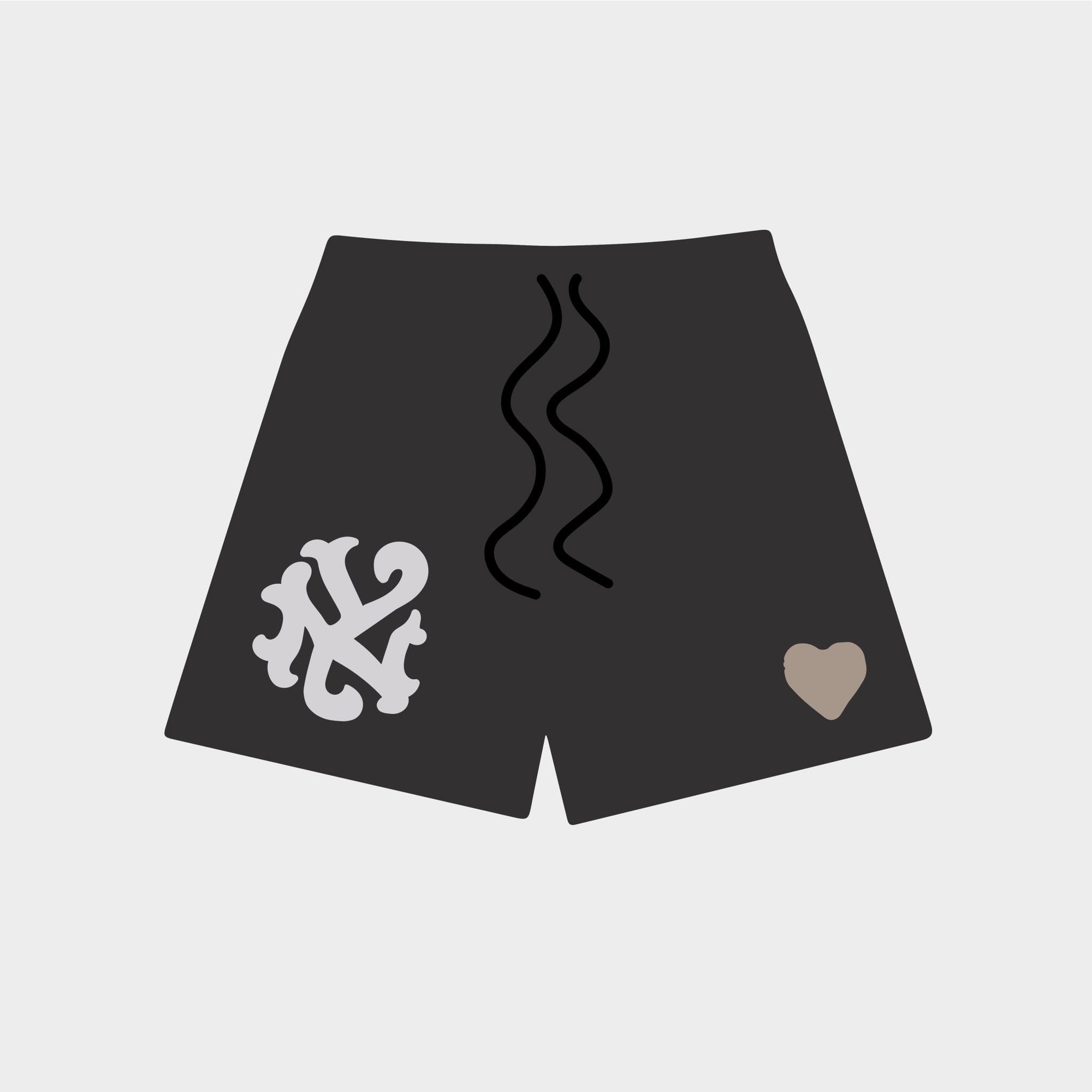 "Not NYC" Sweatshorts [Pre-Order] - RED LETTERS