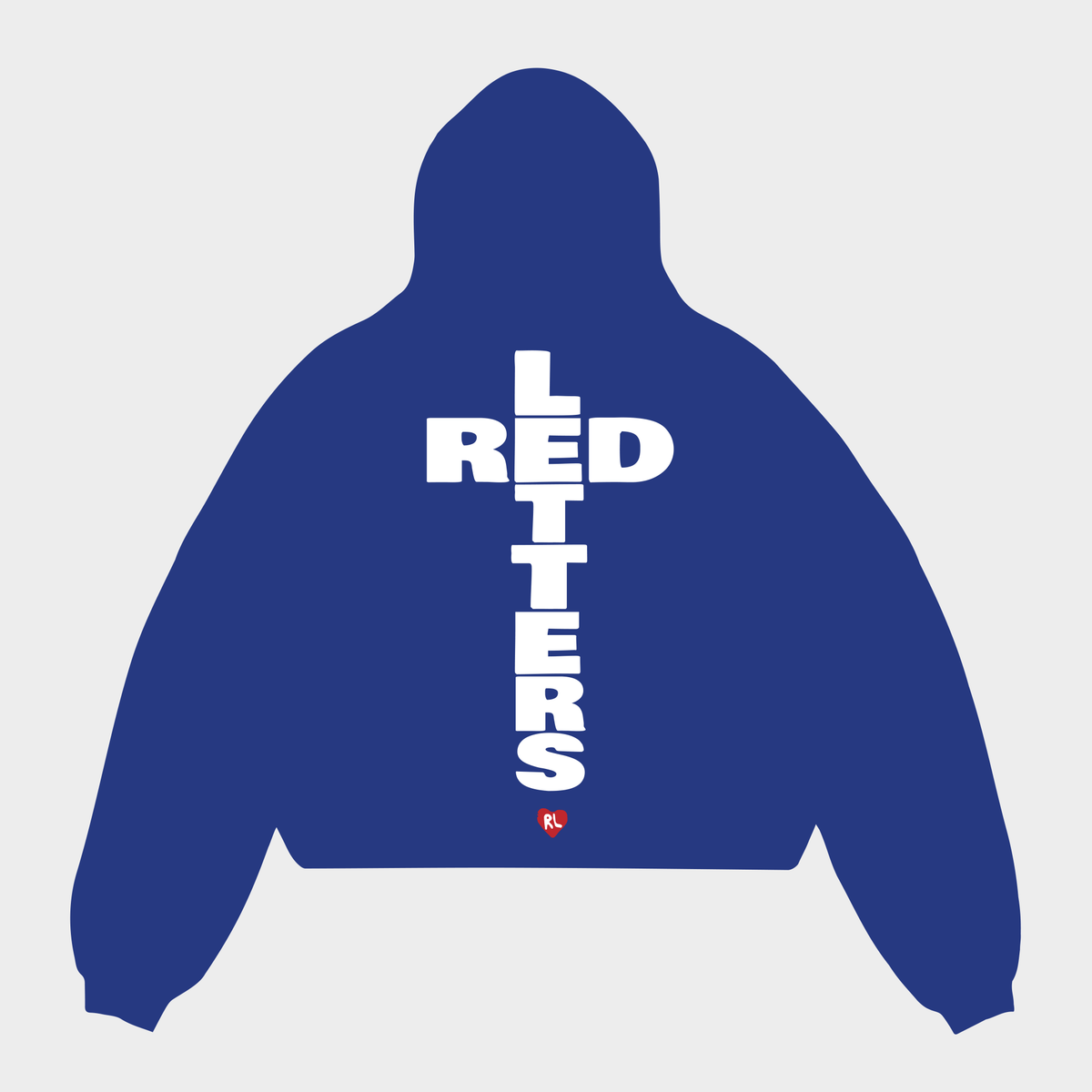 Not Red Cross Hoodie - RED LETTERS