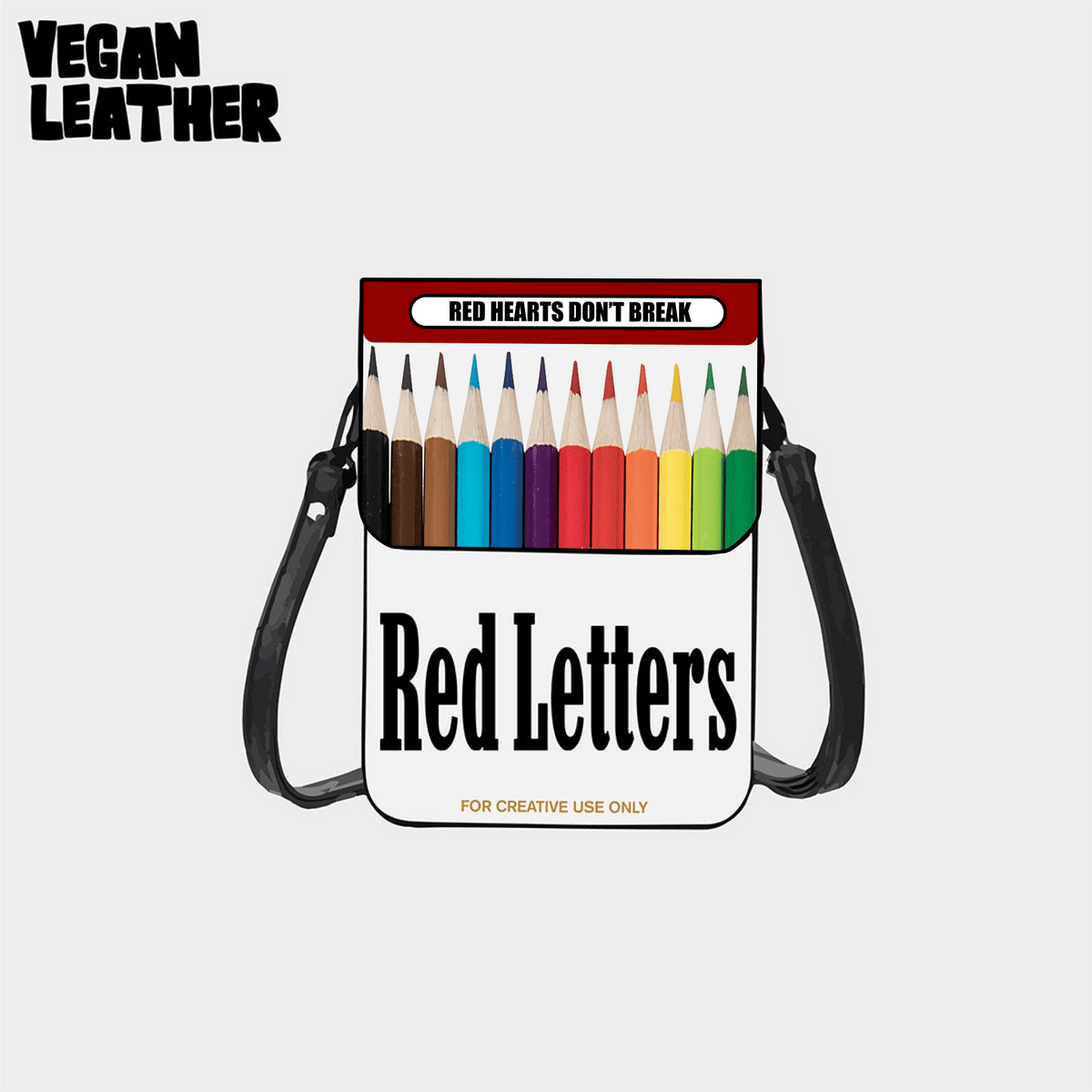 &quot;Pencils&quot; Crossbody Bag - RED LETTERS