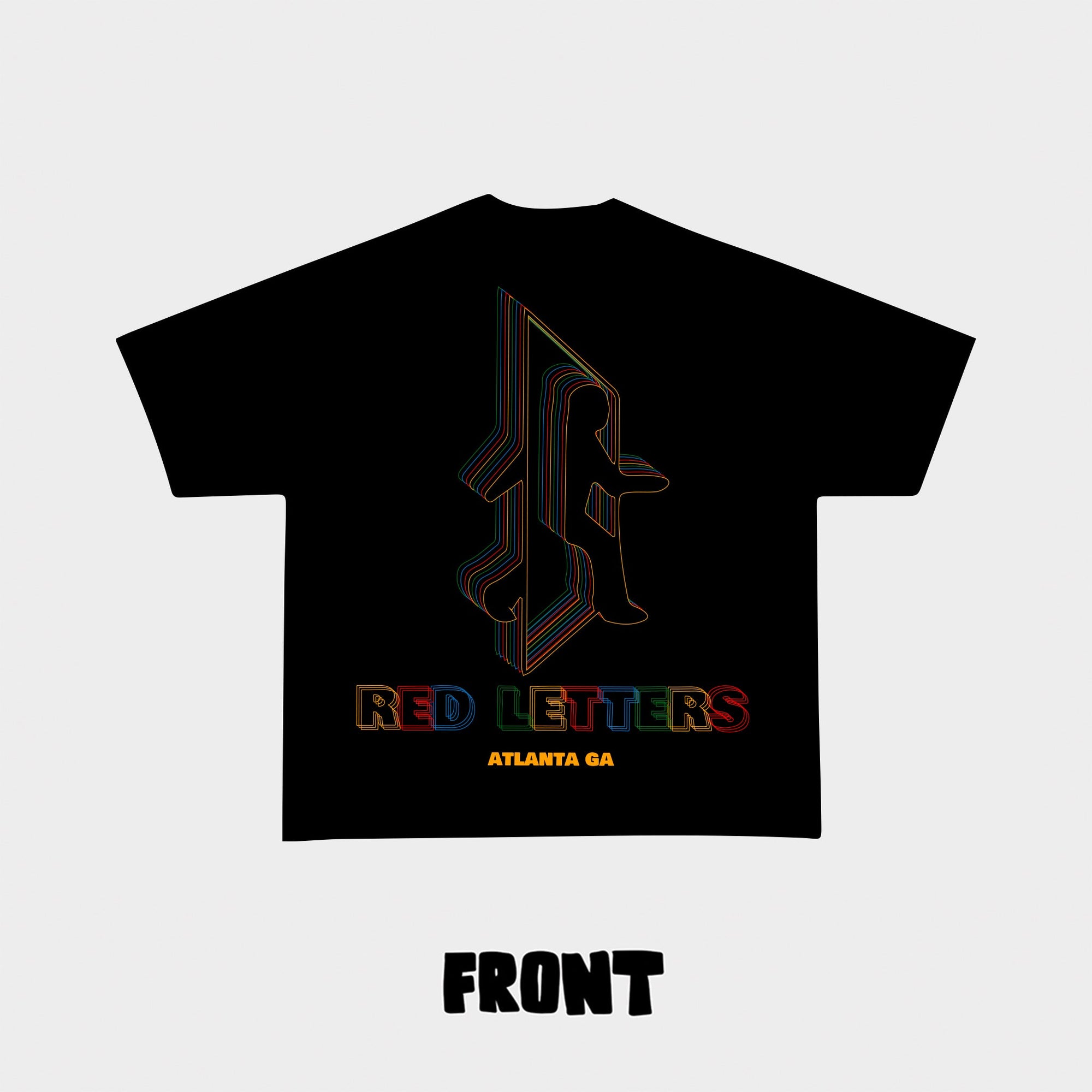 "Portals And" Tee - RED LETTERS