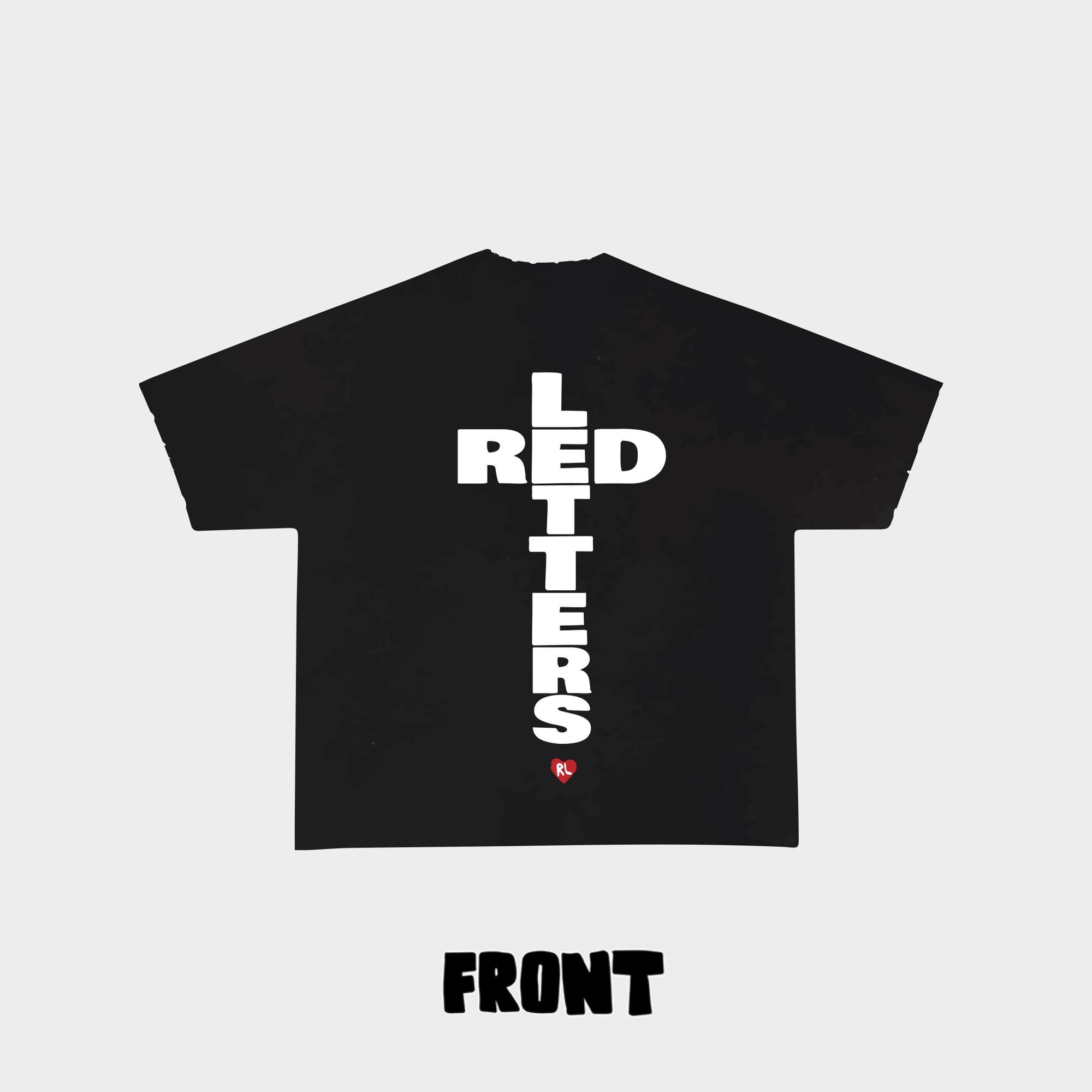 "Red Cross" Vintage Tee - RED LETTERS