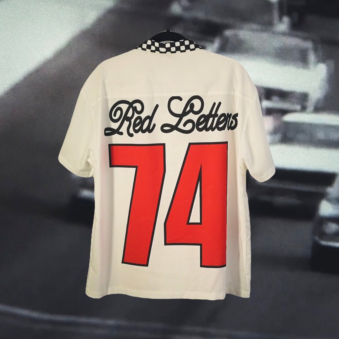 RL Checkered Racing Shirt - RED LETTERS