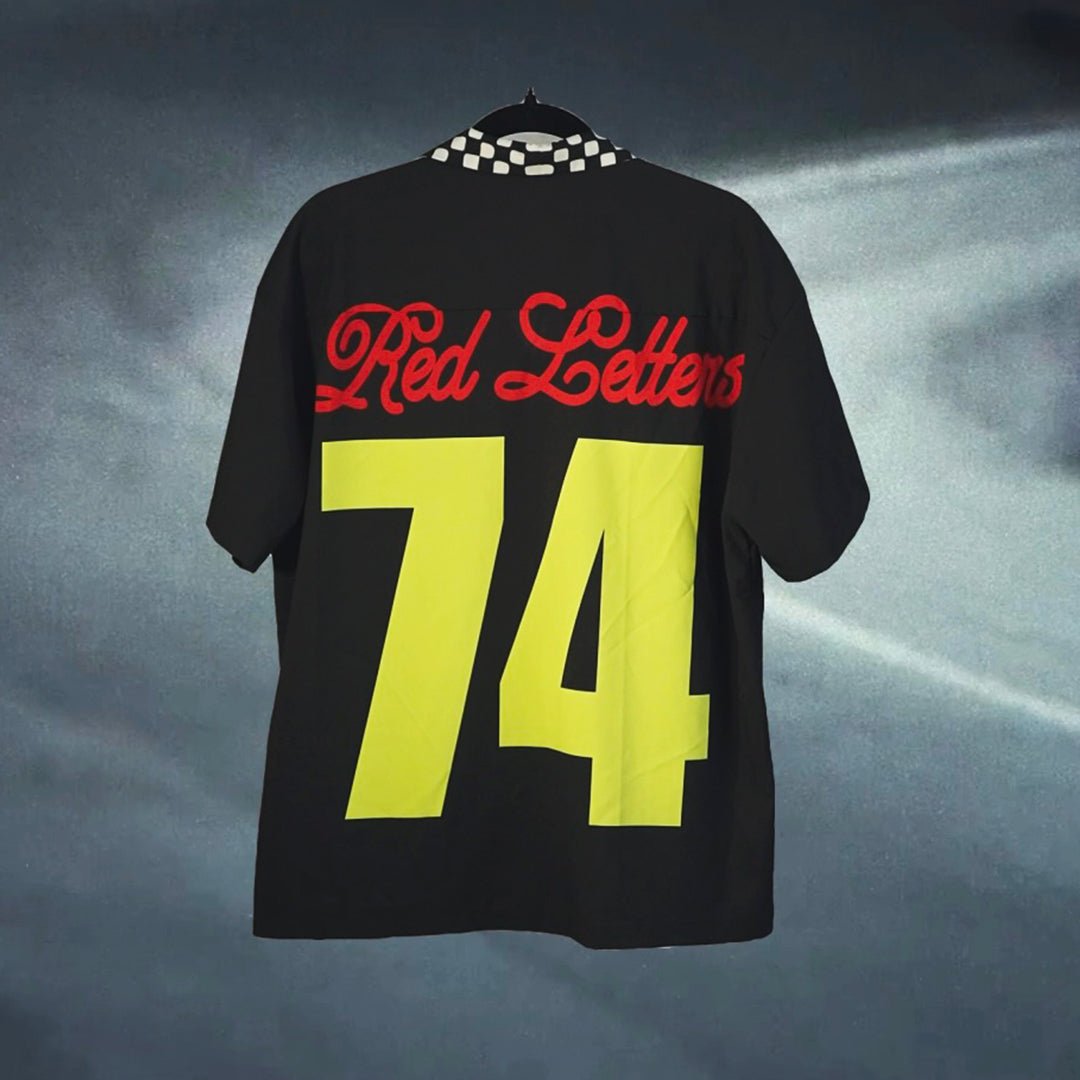 RL Racing Shirt - Black/Volt - RED LETTERS