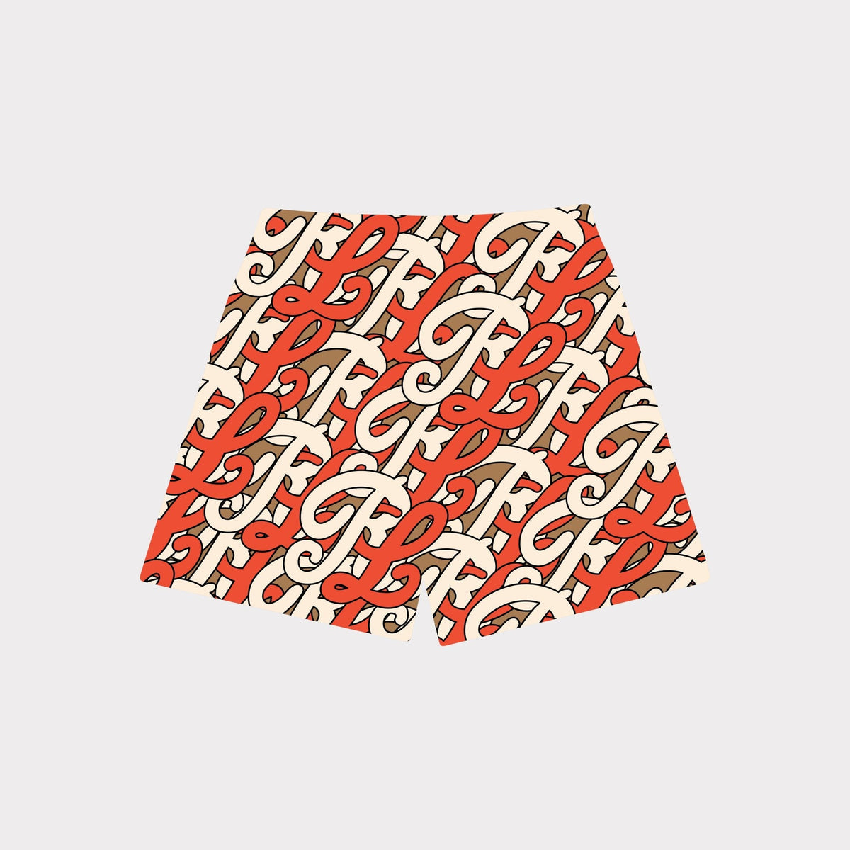 RL Script Mesh Shorts - RED LETTERS