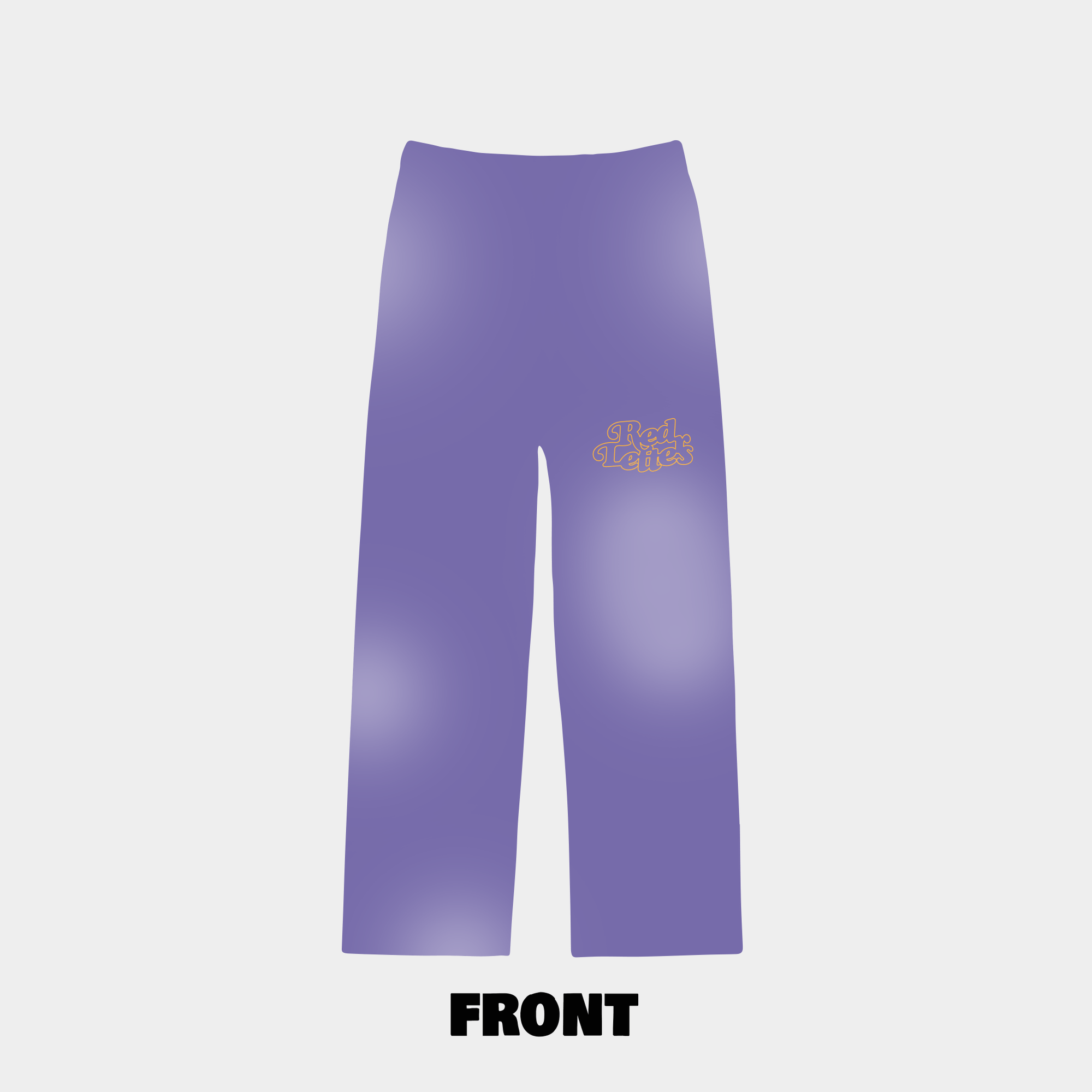 RL Washed Purple Straight Leg Pant - RED LETTERS