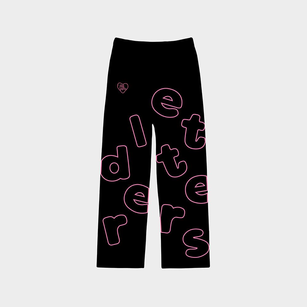 &quot;Scattered Pink&quot; Straight Leg Pant - RED LETTERS
