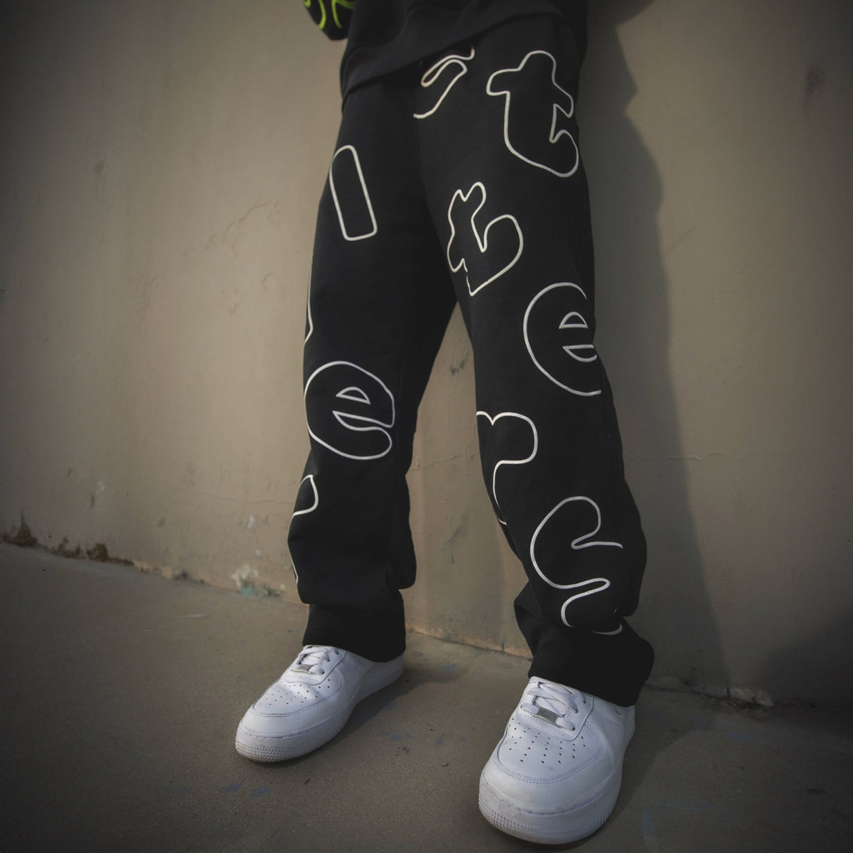 &quot;Scattered White&quot; Straight Leg Pant - RED LETTERS